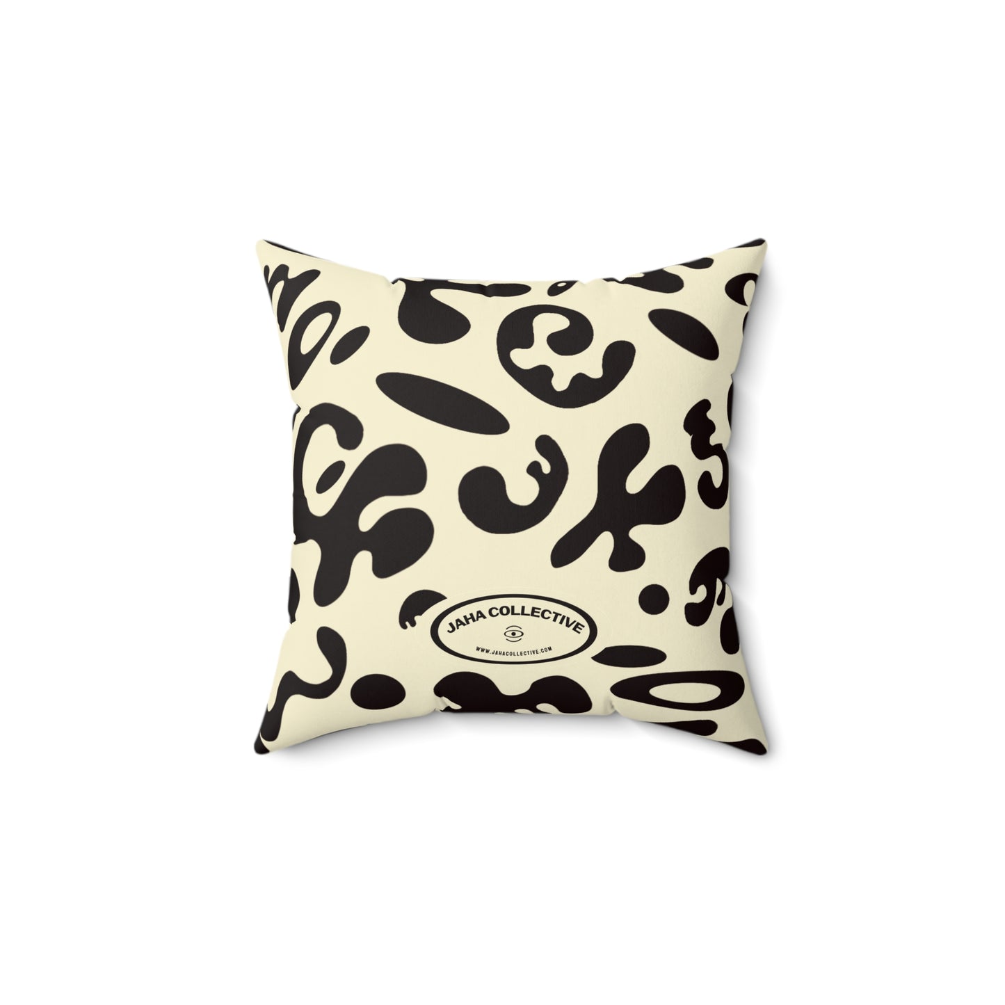 Pure Imagination All Over Print Basic Square Pillow - Blank Page White