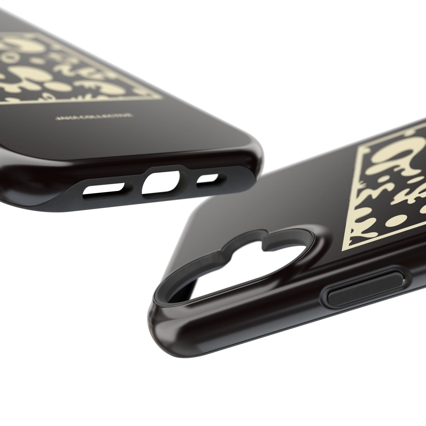 Adorn'd Minimalist Square MagSafe Tough Case - Smoke Signal