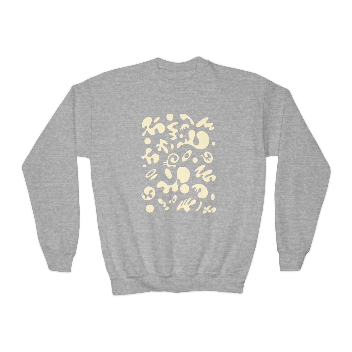 Bright Future Youth Crewneck Sweatshirt - Blank Page