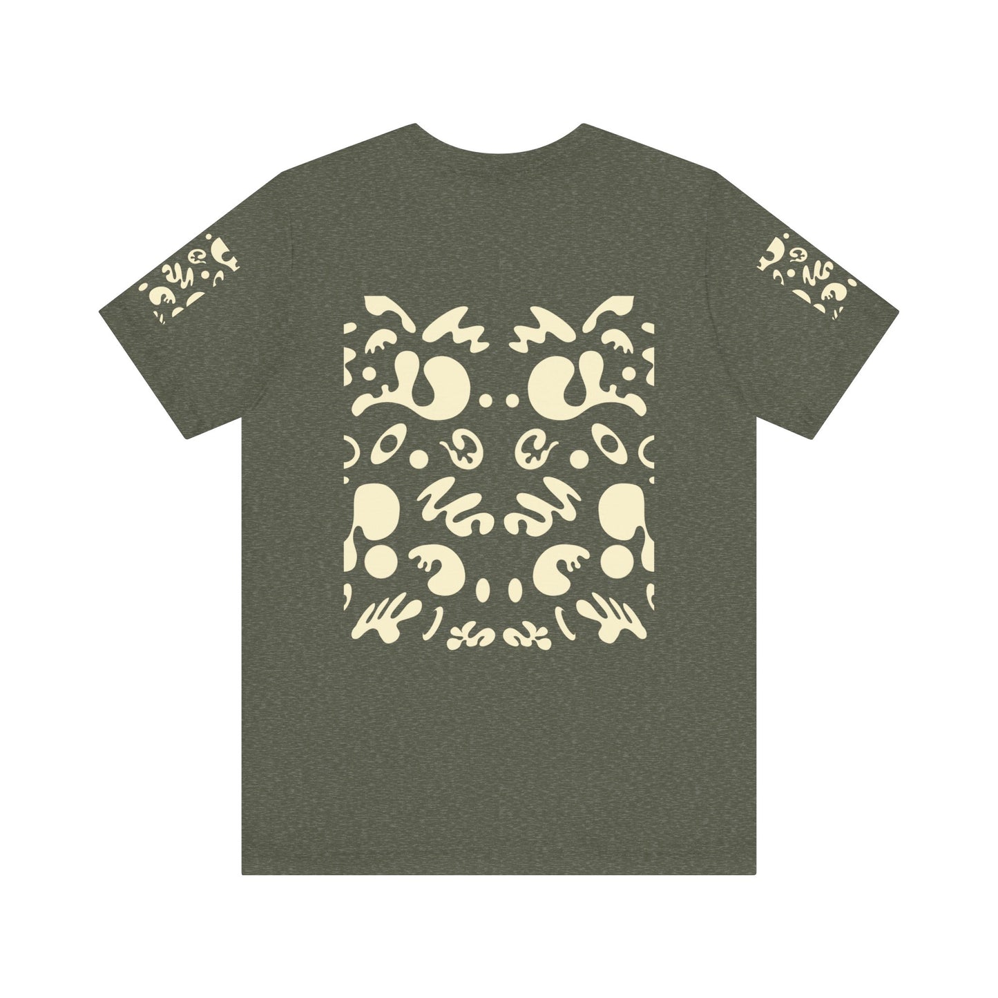 Mirror Work Unisex Jersey Short Sleeve Tee - Blank Page