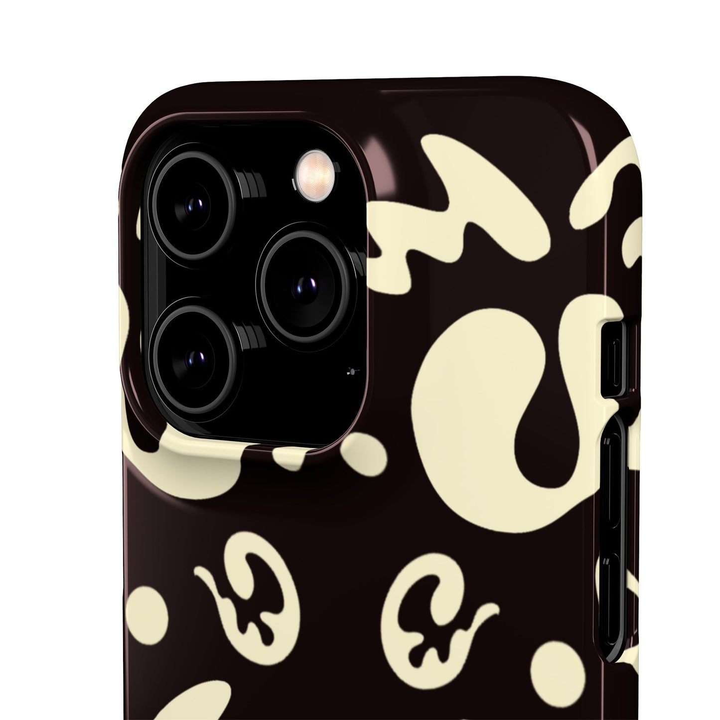 Mirror Work Snap Case - Smoke Signal Black