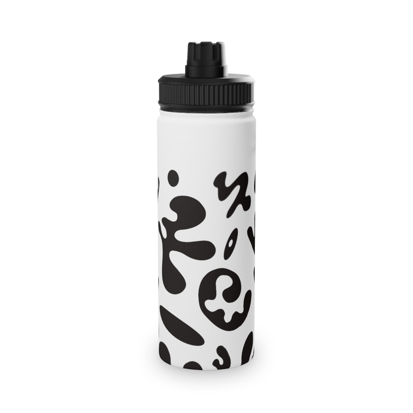 Nourish'd Stainless Steel Water Bottle (Sports Lid)