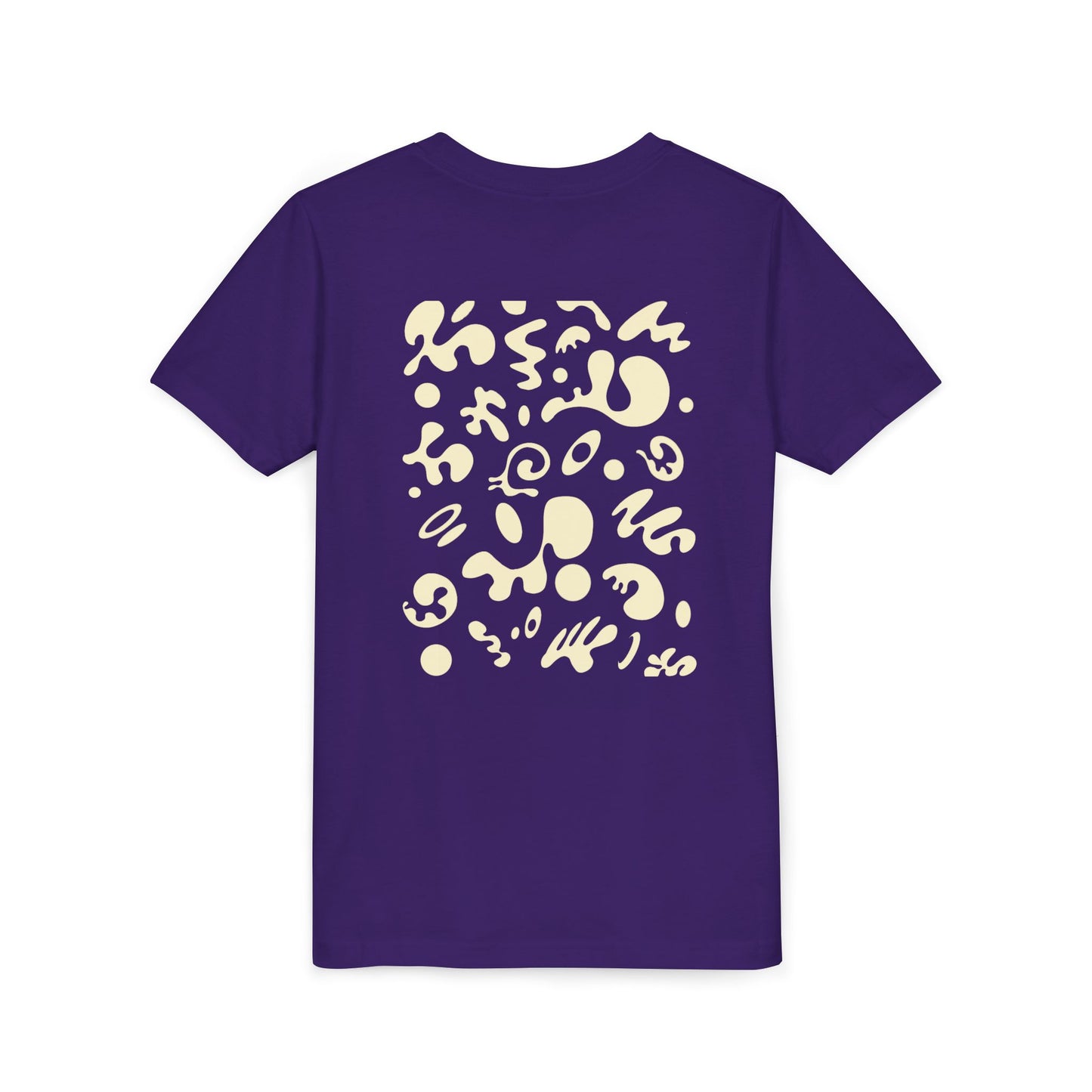 Bright Future Youth Jersey Short Sleeve Tee - Blank Page White