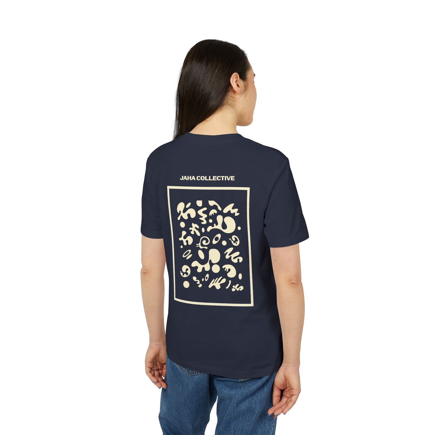 Deep Dream Unisex T-shirt - Blank Page White