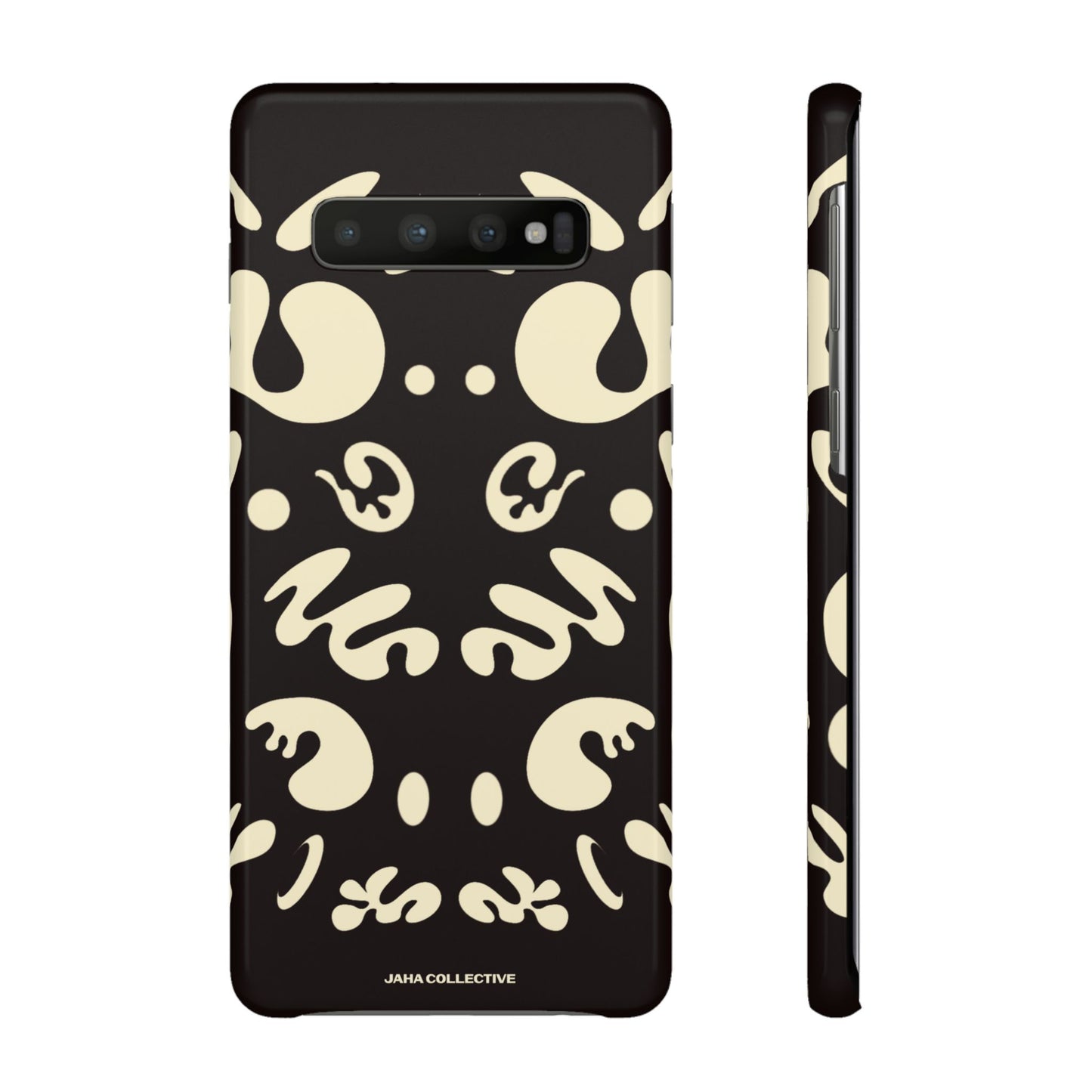 Mirror Work Snap Case - Smoke Signal Black