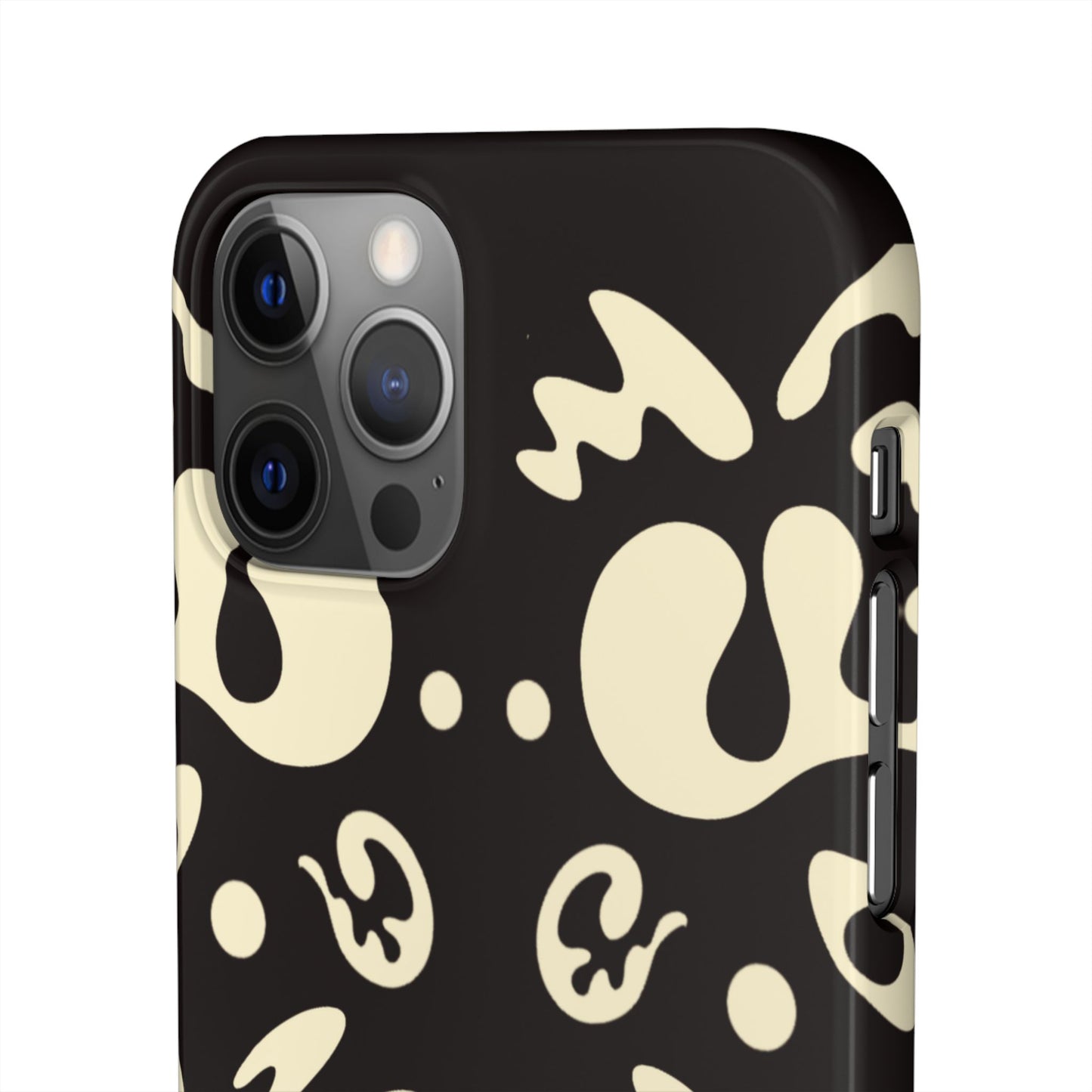 Mirror Work Snap Case - Smoke Signal Black