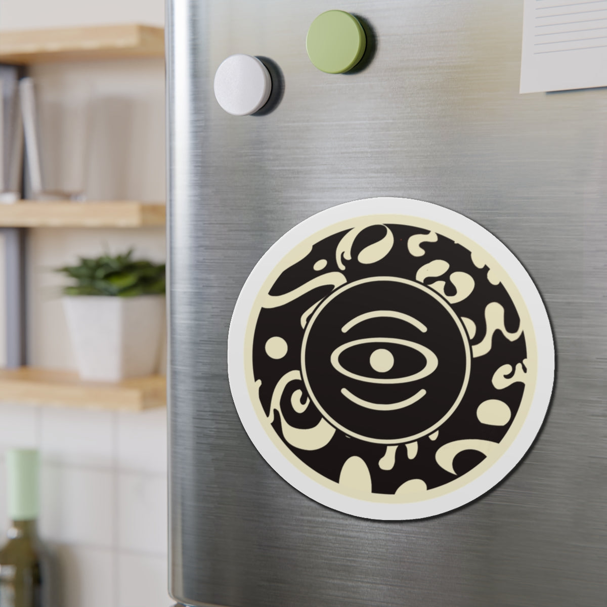 Adorn'd Color Logo Die Cut Magnet - Smoke Signal