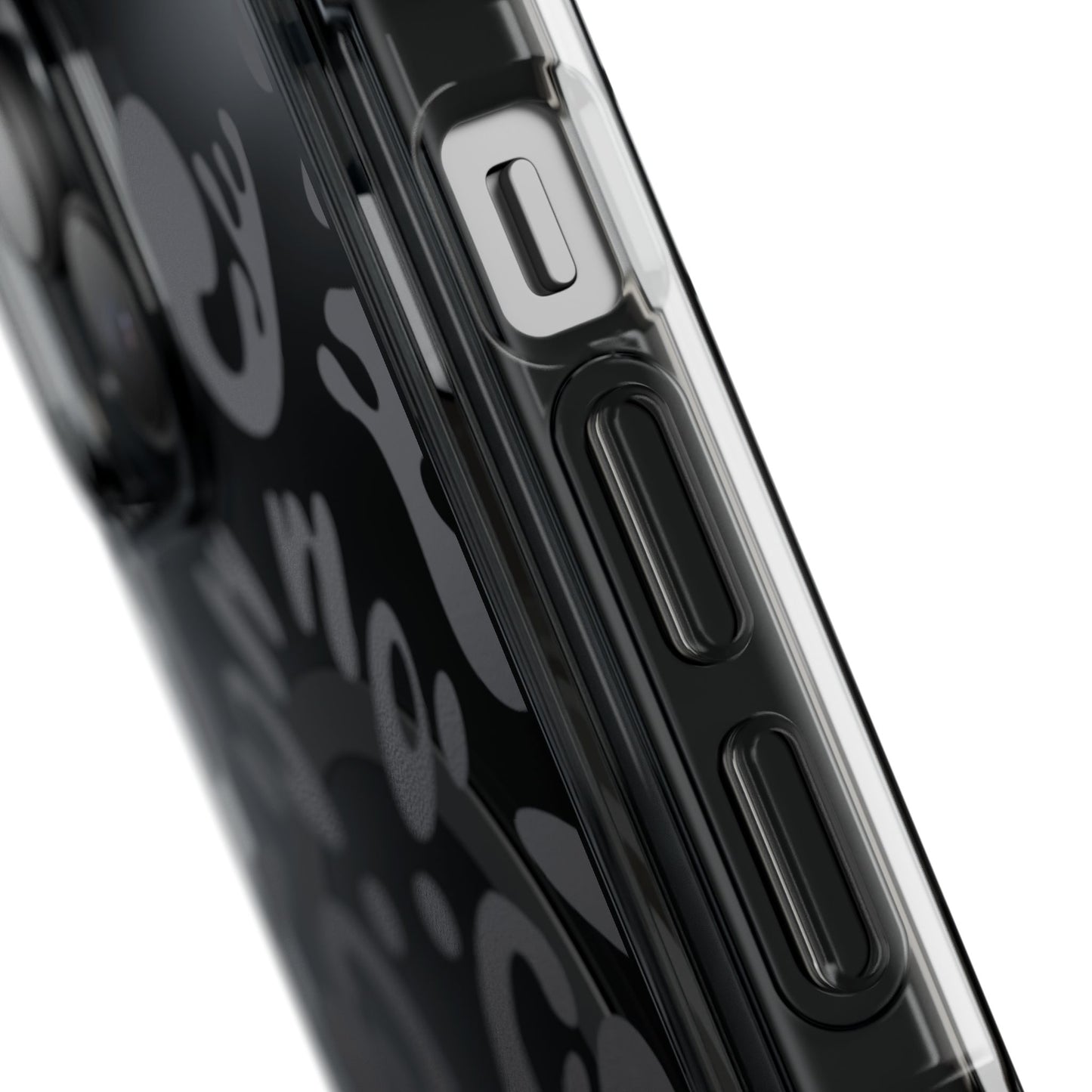 Mirror Work Clear MagSafe Impact Case - Smoke Signal Black