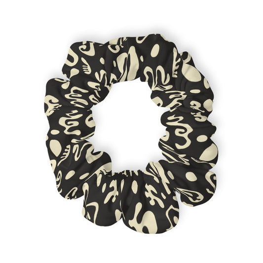 Adorn'd Scrunchie - Smoke Signal Black