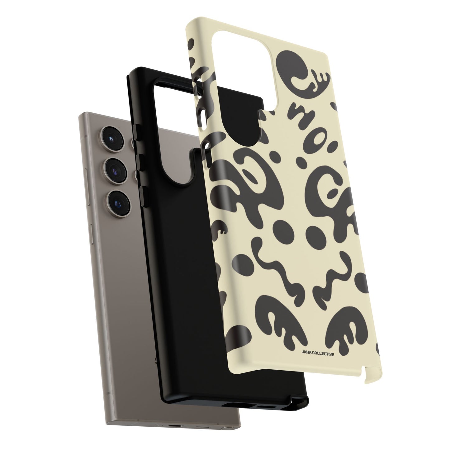Mirror Work Tough Case (Samsung) - Blank Page White