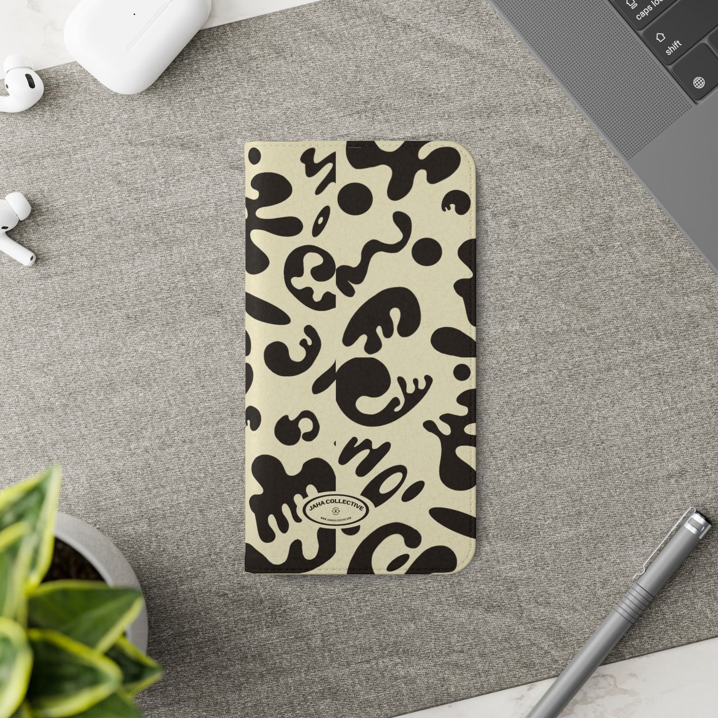 Pure Imagination Flip Case - Blank Page White