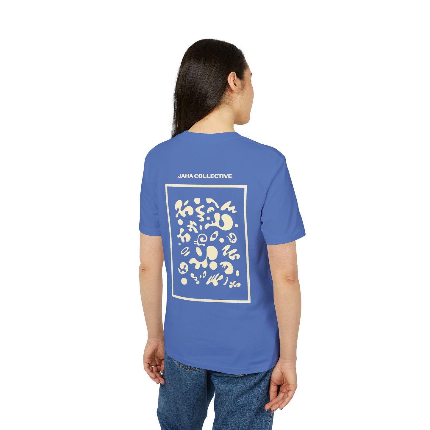 Deep Dream Unisex T-shirt - Blank Page White