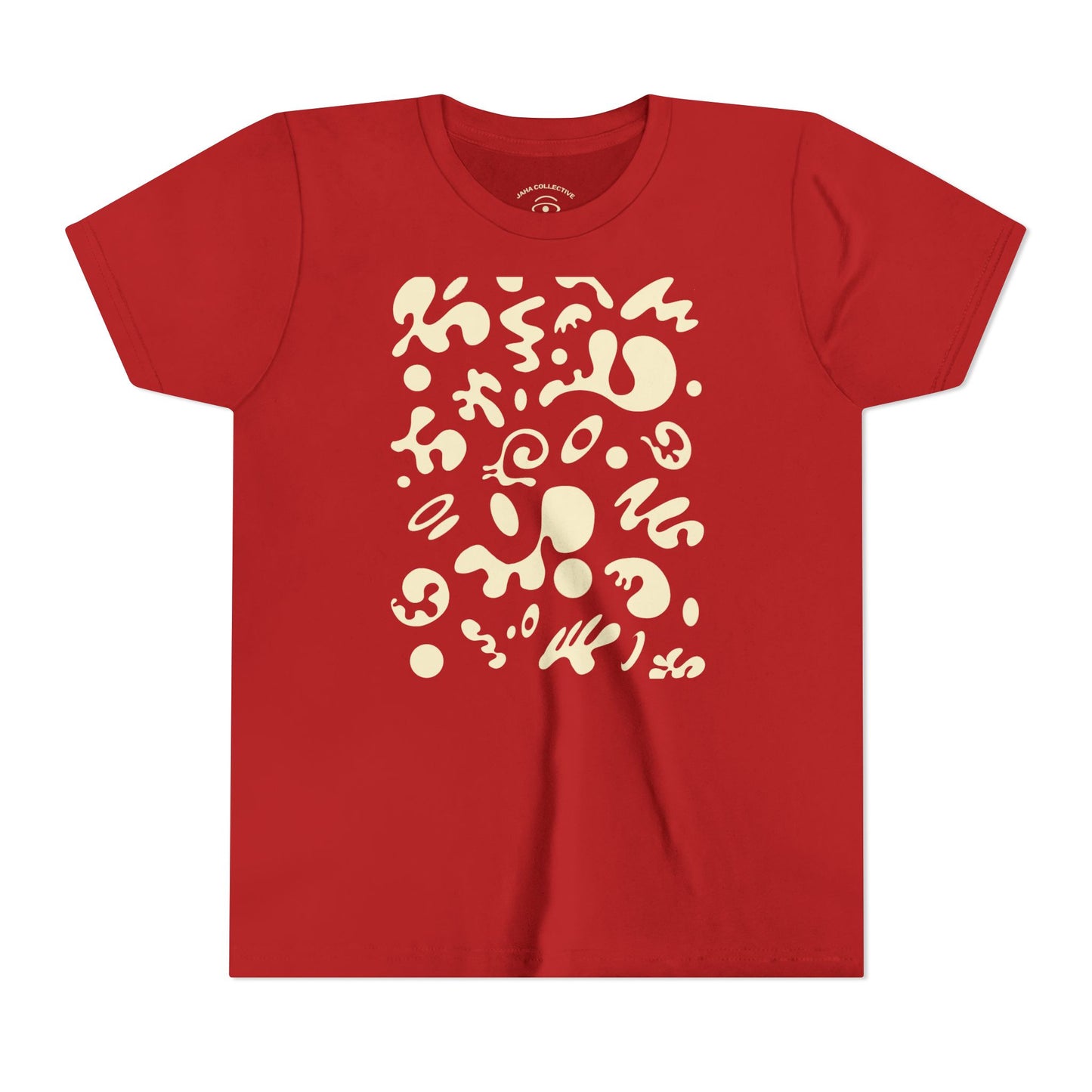 Bright Future Youth Jersey Short Sleeve Tee - Blank Page White