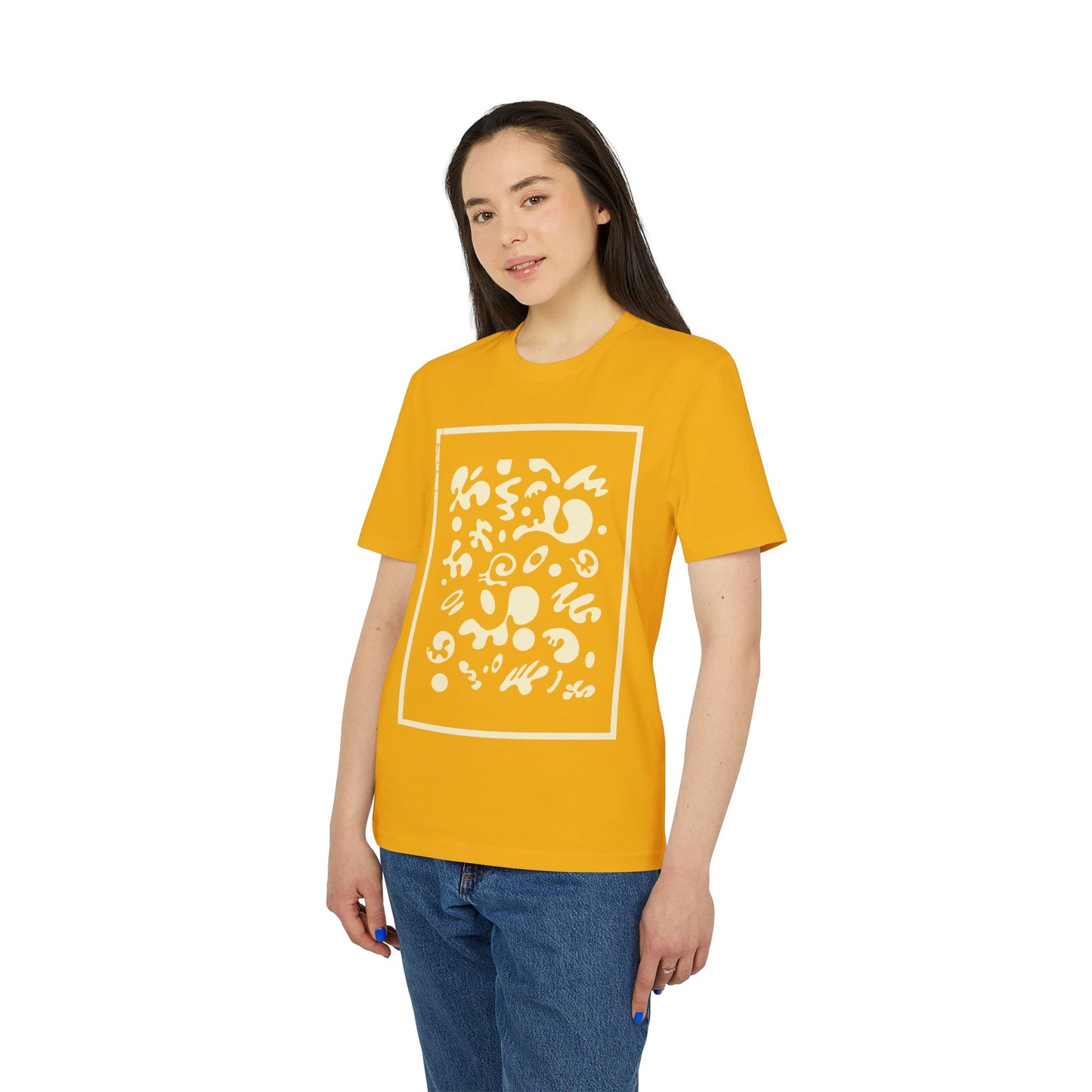 Deep Dream Unisex T-shirt - Blank Page White