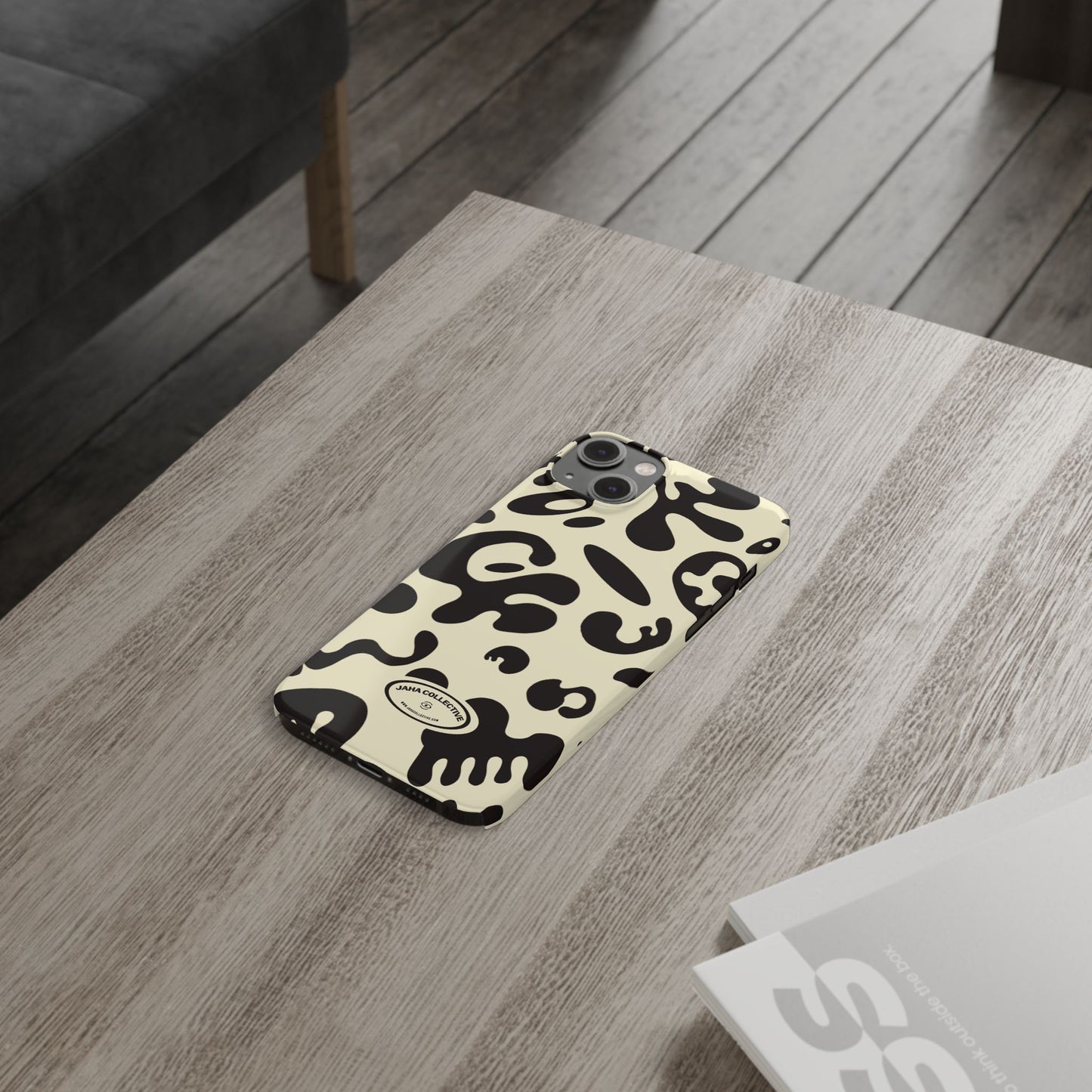 Pure Imagination Slim Case (iPhone) - Blank Page White