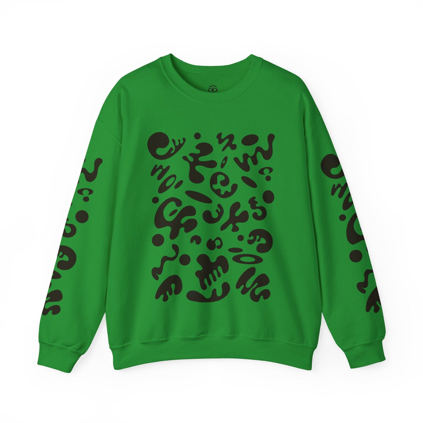 Pure Imagination Unisex Heavy Blend™ Crewneck Sweatshirt- Smoke Signal Black Print
