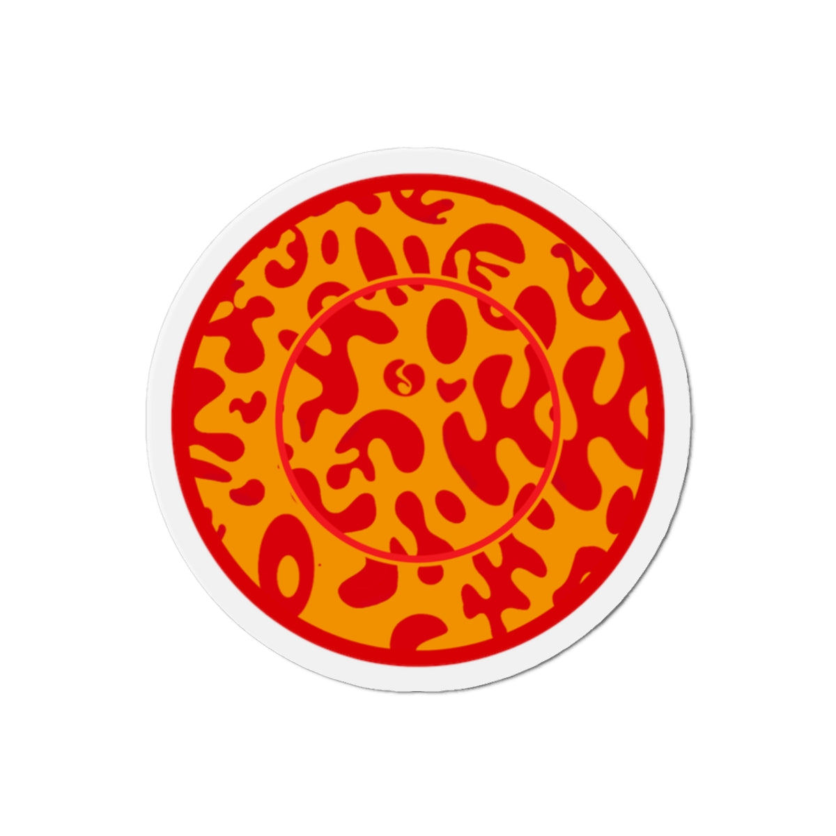 Adorn'd Color Die Cut Magnet - Heat Theory
