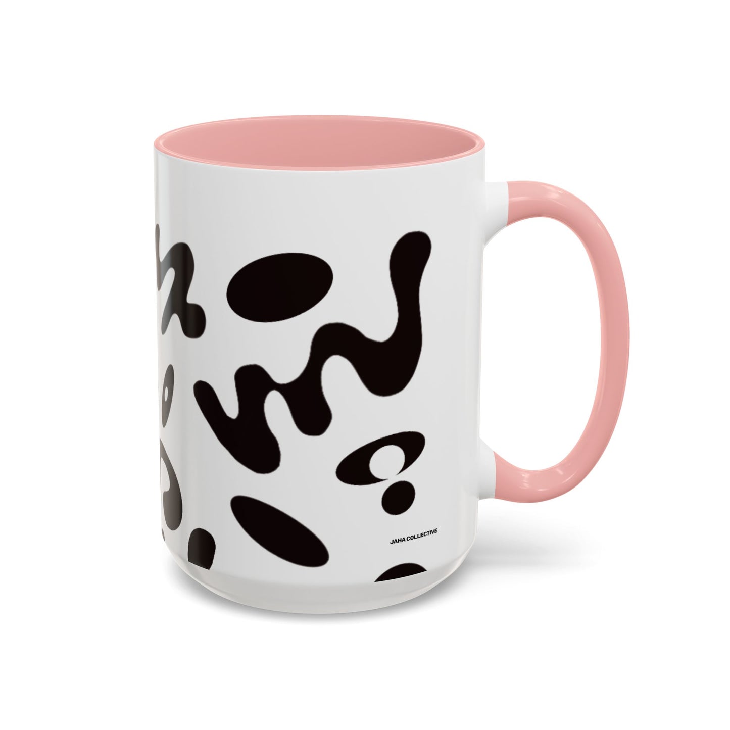Nourish'd Color Accent Ceramic Mug