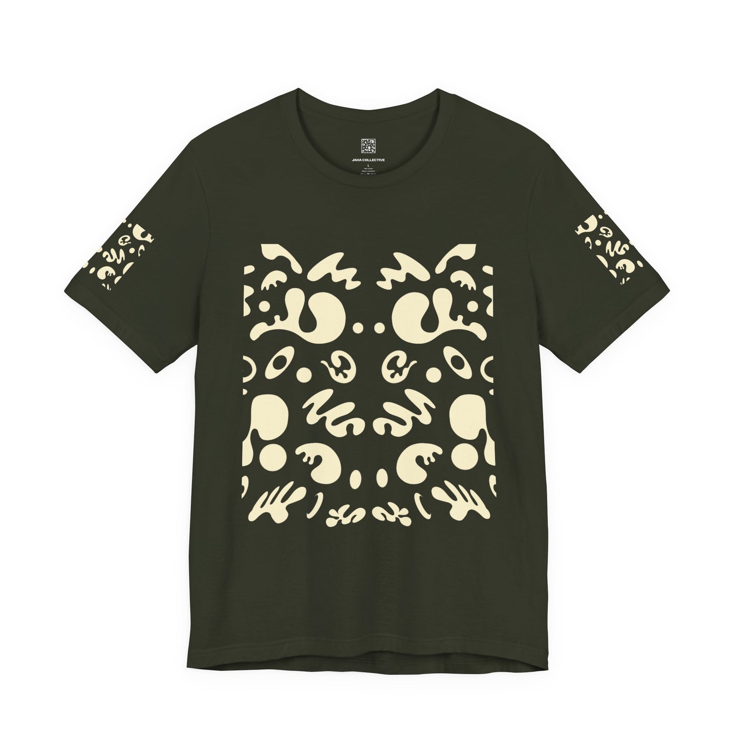 Mirror Work Unisex Jersey Short Sleeve Tee - Blank Page