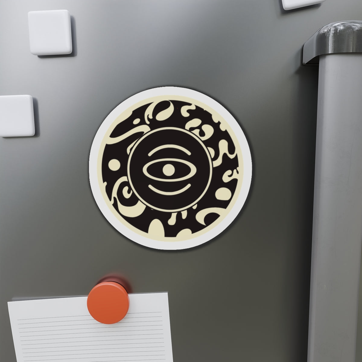 Adorn'd Color Logo Die Cut Magnet - Smoke Signal