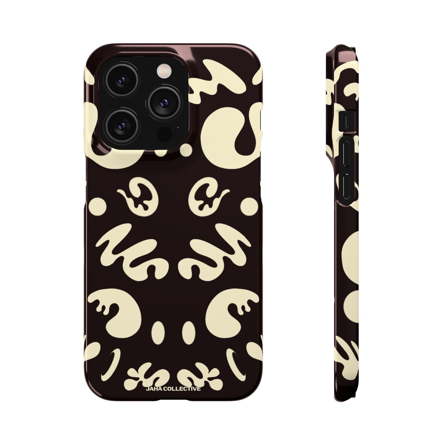 Mirror Work Snap Case - Smoke Signal Black