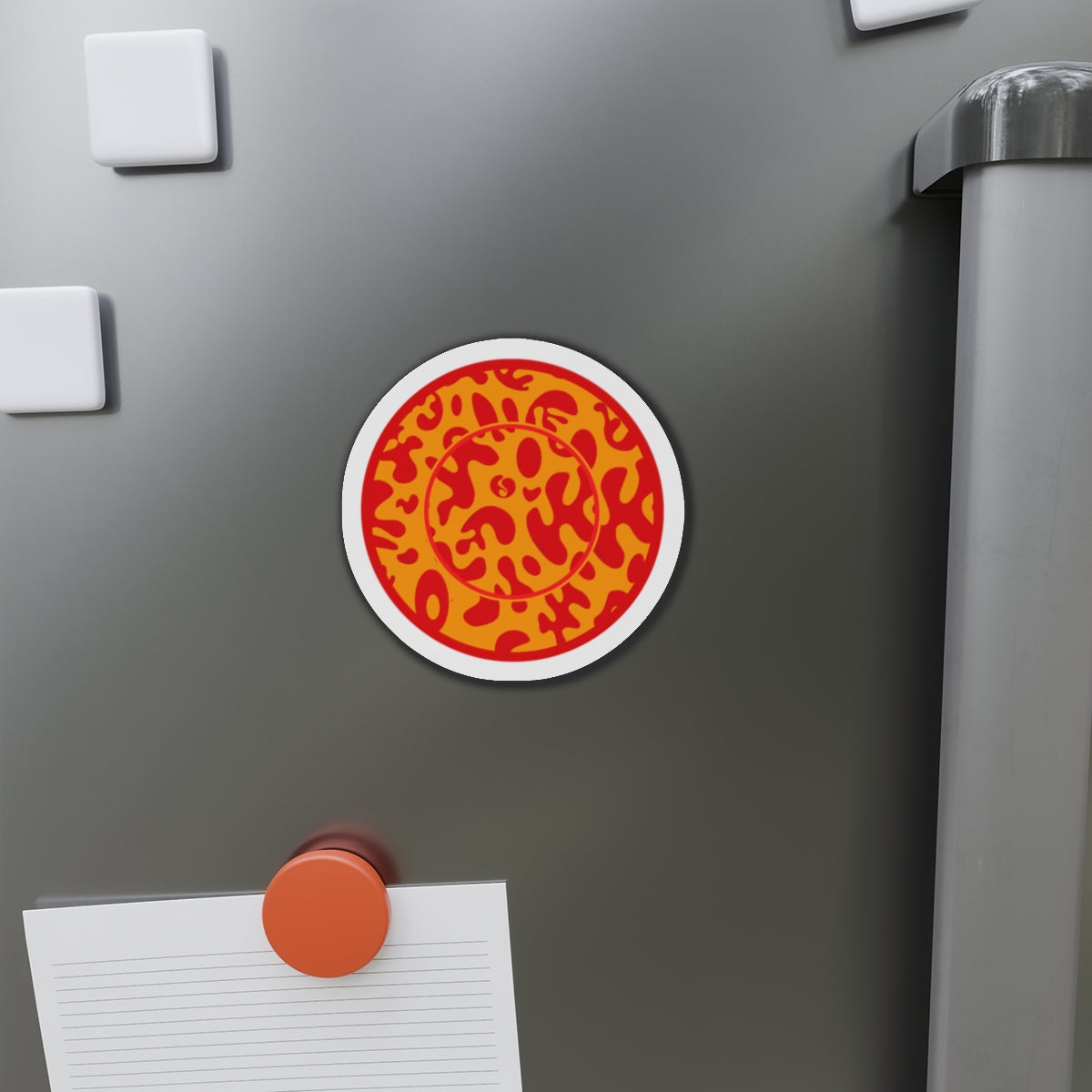 Adorn'd Color Die Cut Magnet - Heat Theory