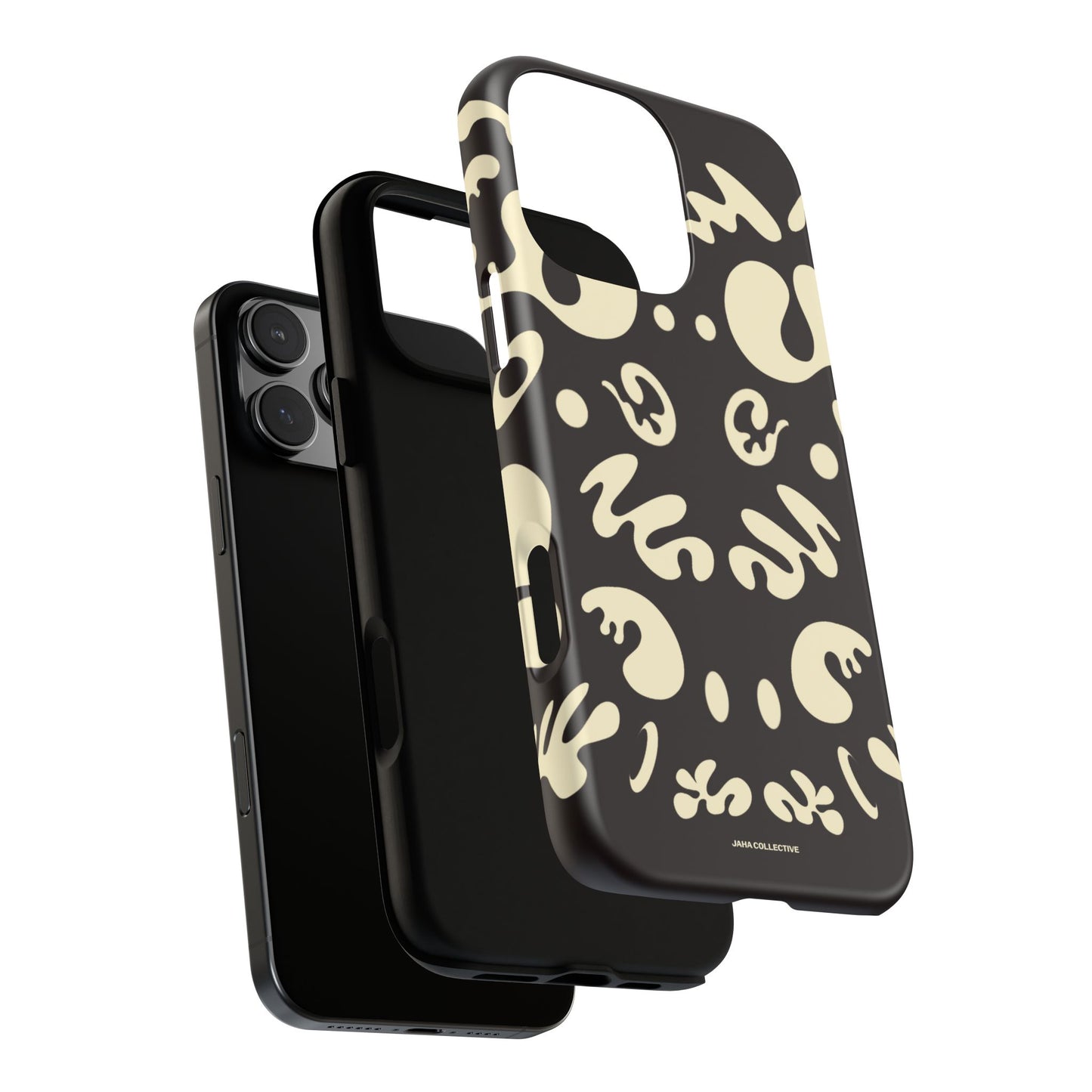 Mirror Work Tough Case (iPhone) - Smoke Signal Black