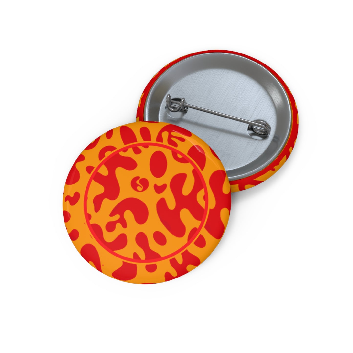 Adorn'd Color Pin Button - Heat Theory