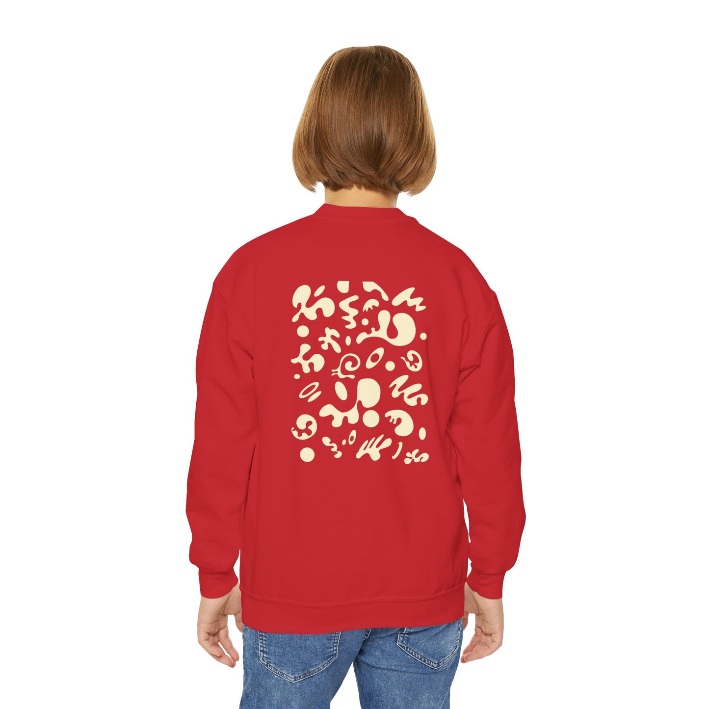 Bright Future Youth Crewneck Sweatshirt - Blank Page