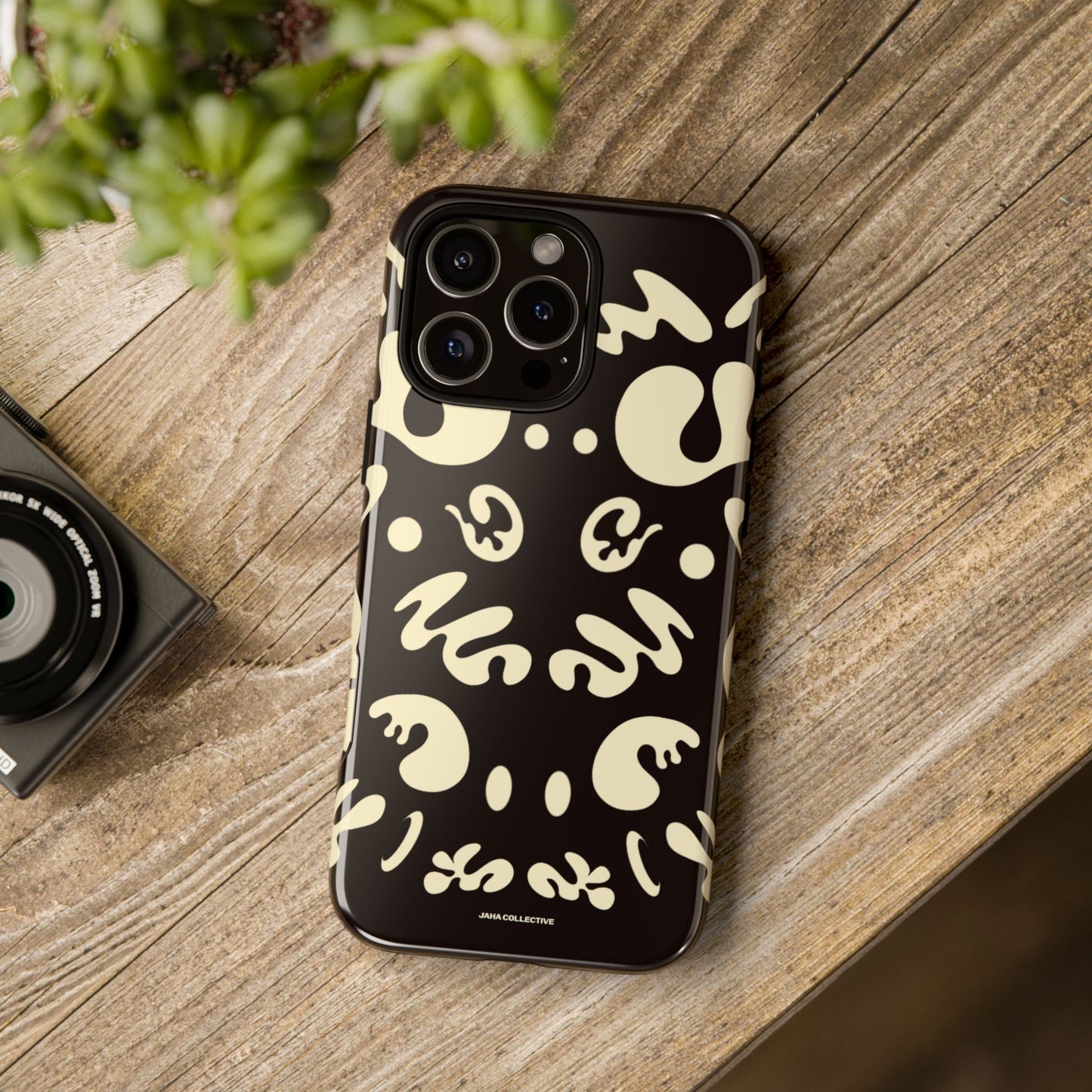 Mirror Work Tough Case (iPhone) - Smoke Signal Black