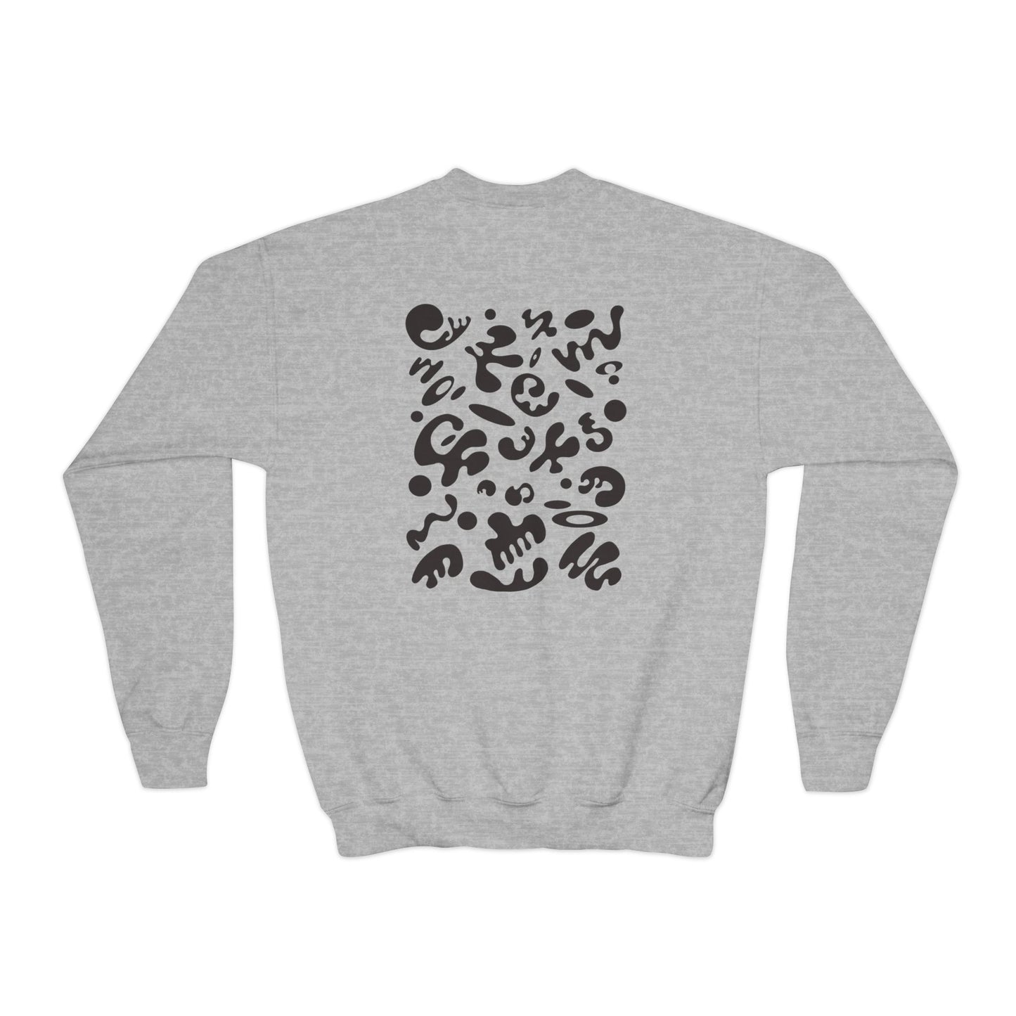 Bright Future Youth Crewneck Sweatshirt - Smoke Signal