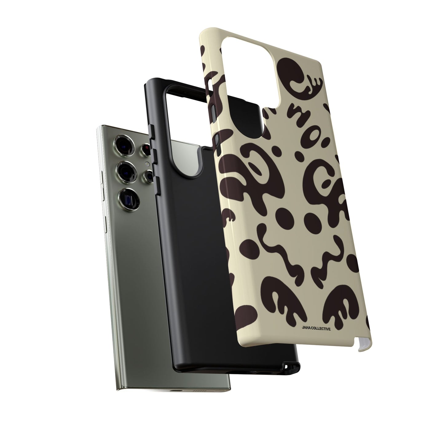 Mirror Work Tough Case (Samsung) - Blank Page White