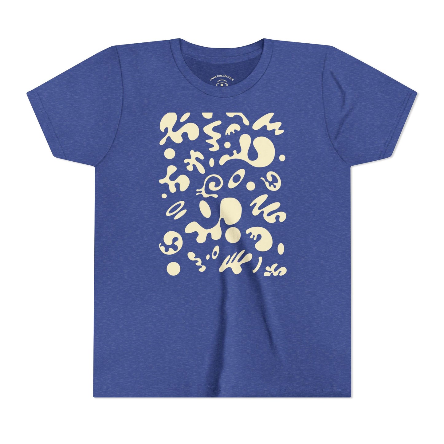 Bright Future Youth Jersey Short Sleeve Tee - Blank Page White