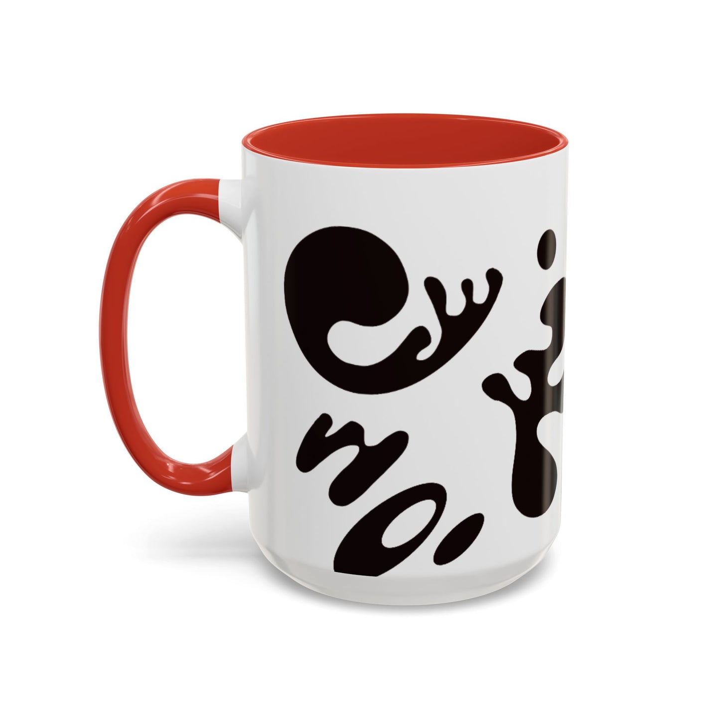 Nourish'd Color Accent Ceramic Mug