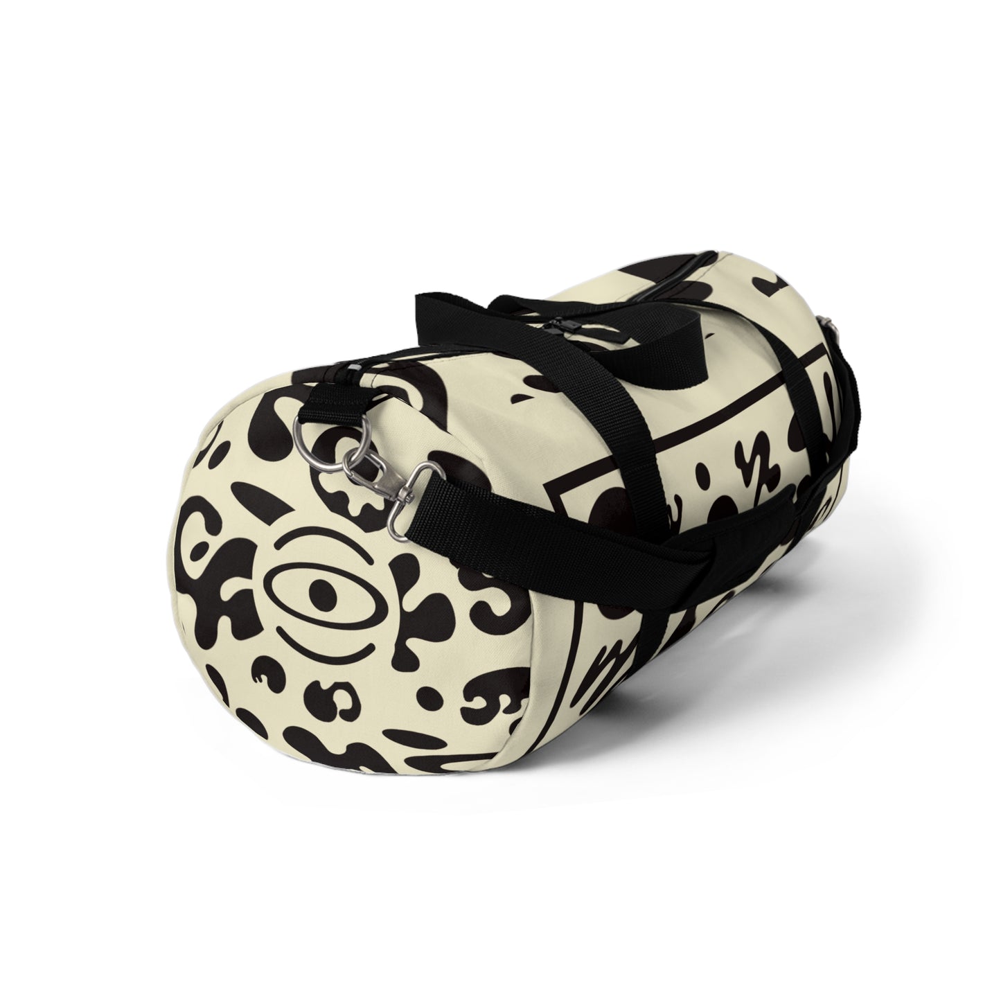 Deep Dream Duffel Bags - Blank Page