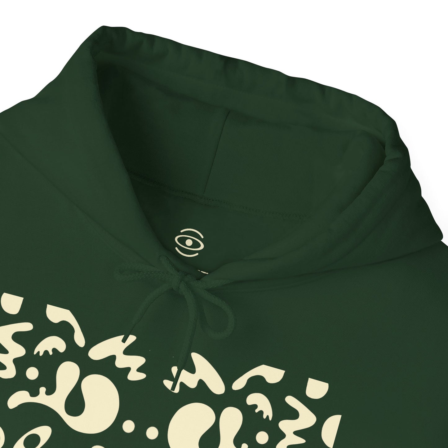 Mirror Work Unisex Heavy Blend™ Hooded Sweatshirt - Blank Page White Print