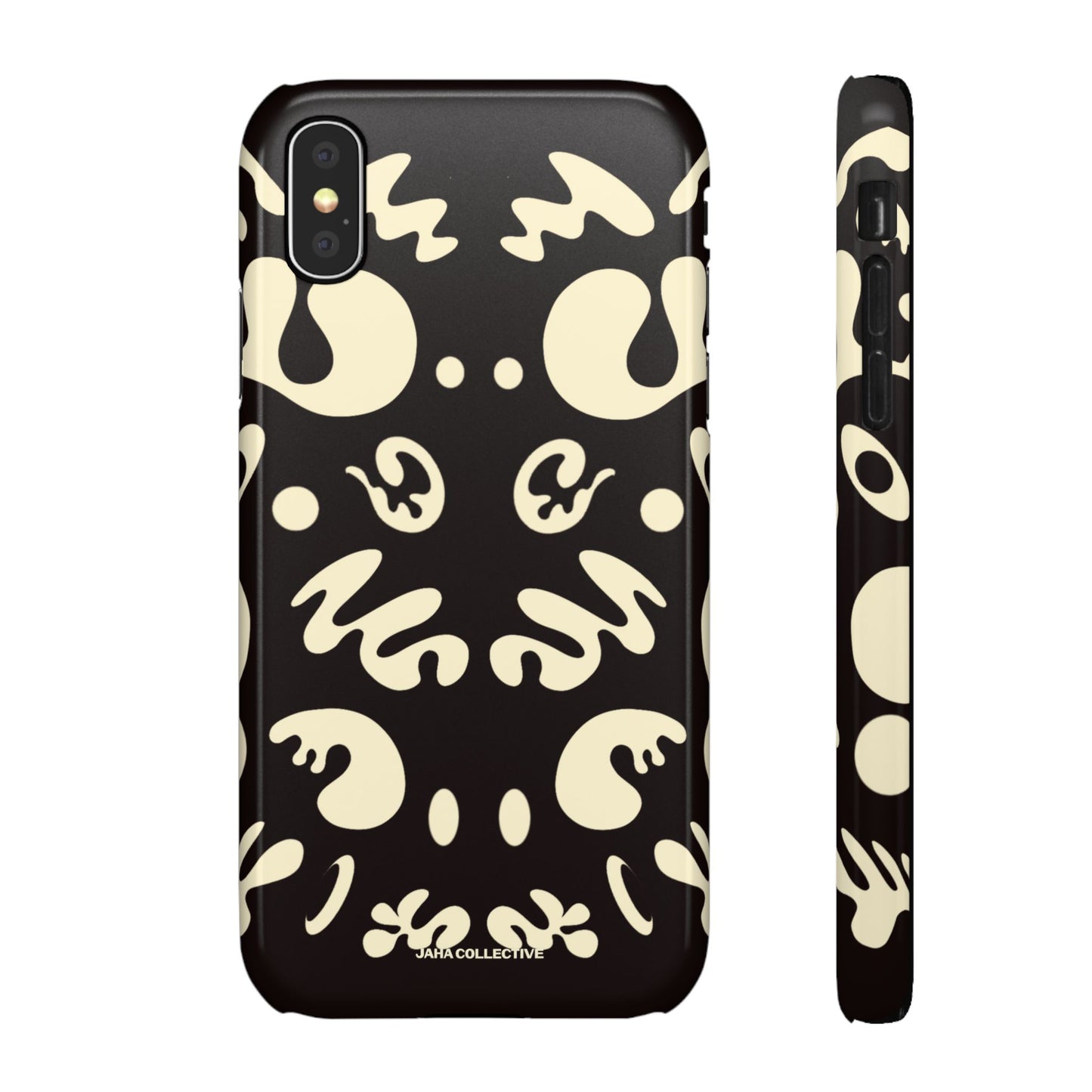 Mirror Work Snap Case - Smoke Signal Black