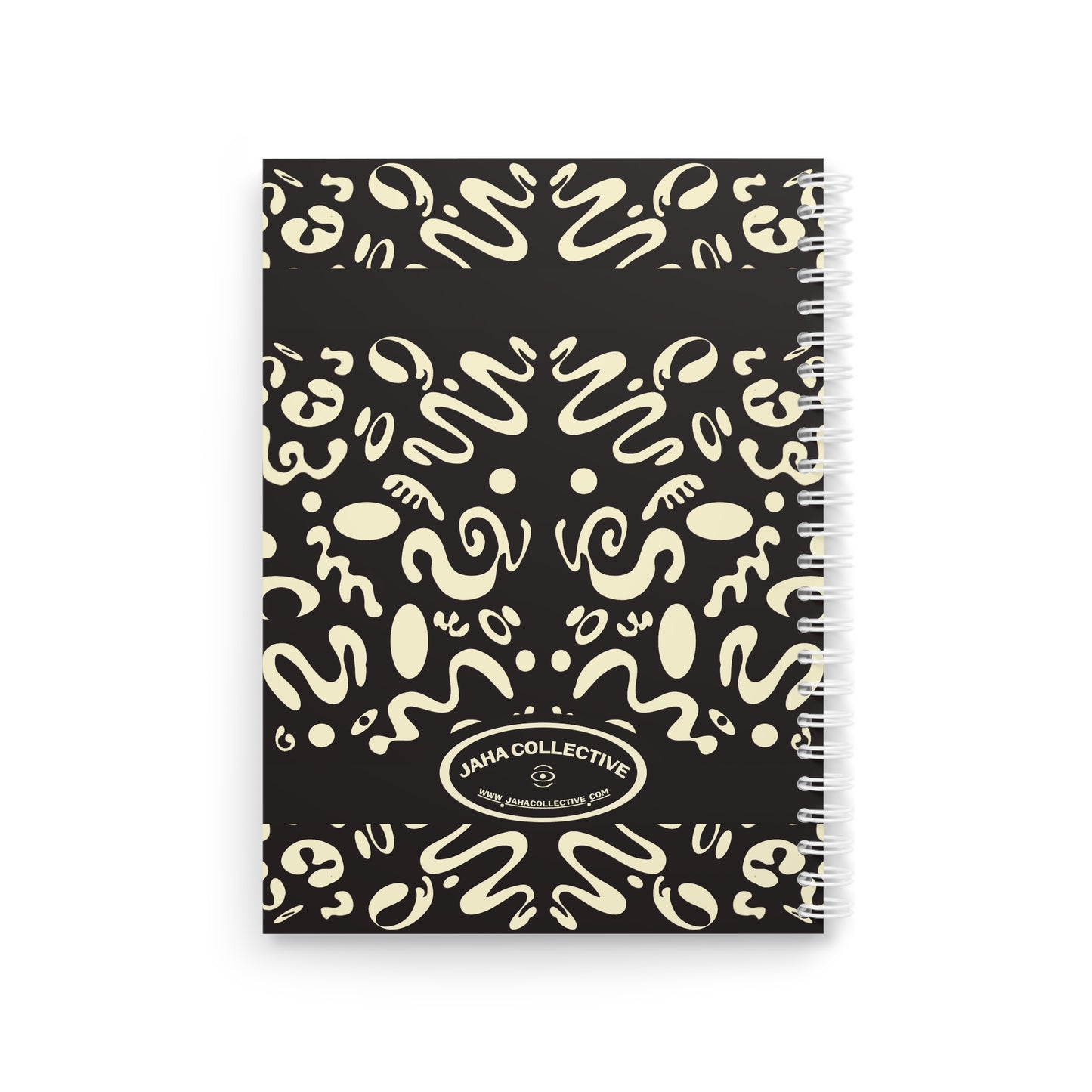 Mirror Work Color Spiral Notebook (Wide Ruled) - Smoke Signal