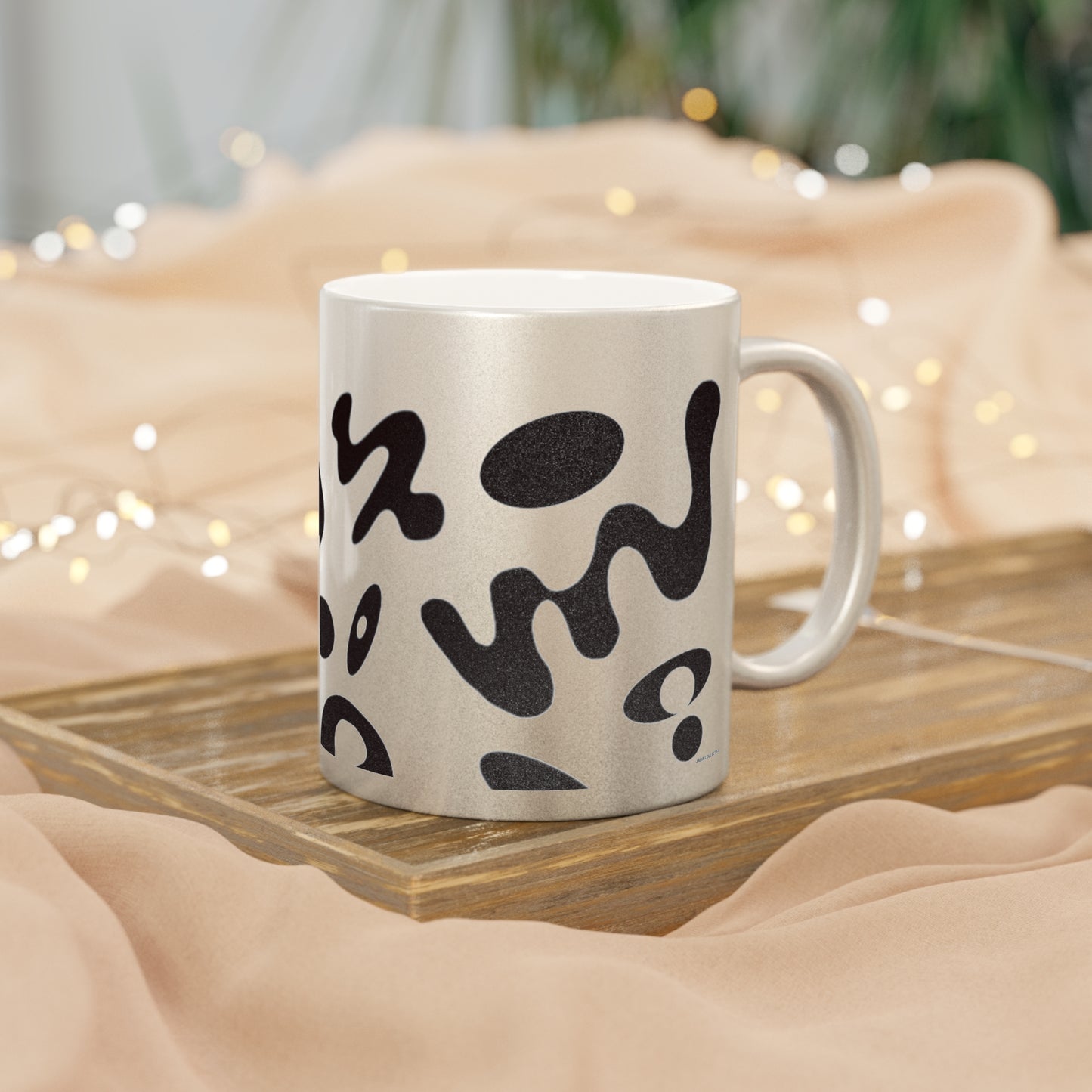 Nourish'd Metallic Mug (Silver\Gold)