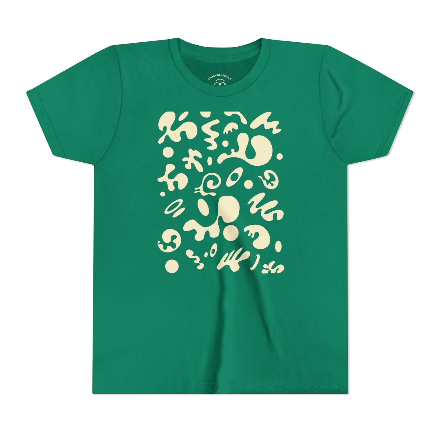 Bright Future Youth Jersey Short Sleeve Tee - Blank Page White