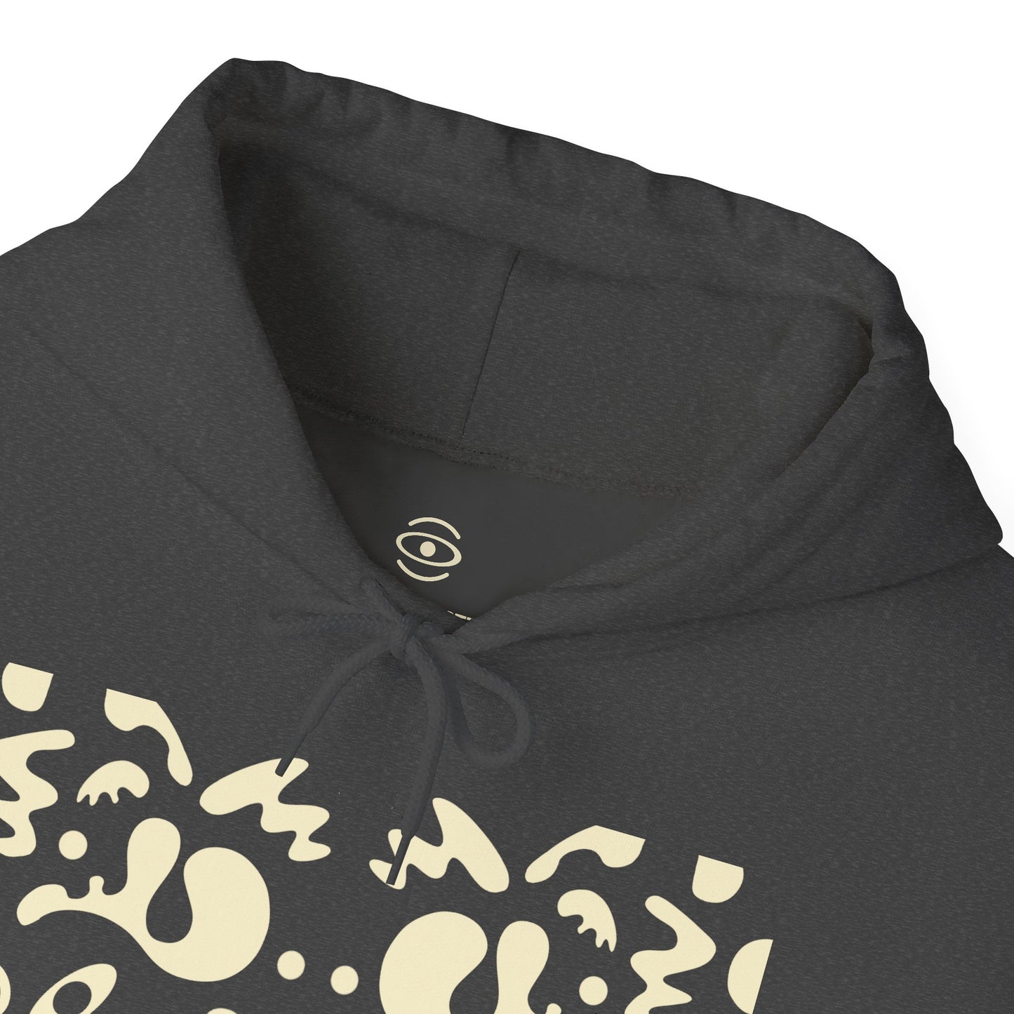 Mirror Work Unisex Heavy Blend™ Hooded Sweatshirt - Blank Page White Print