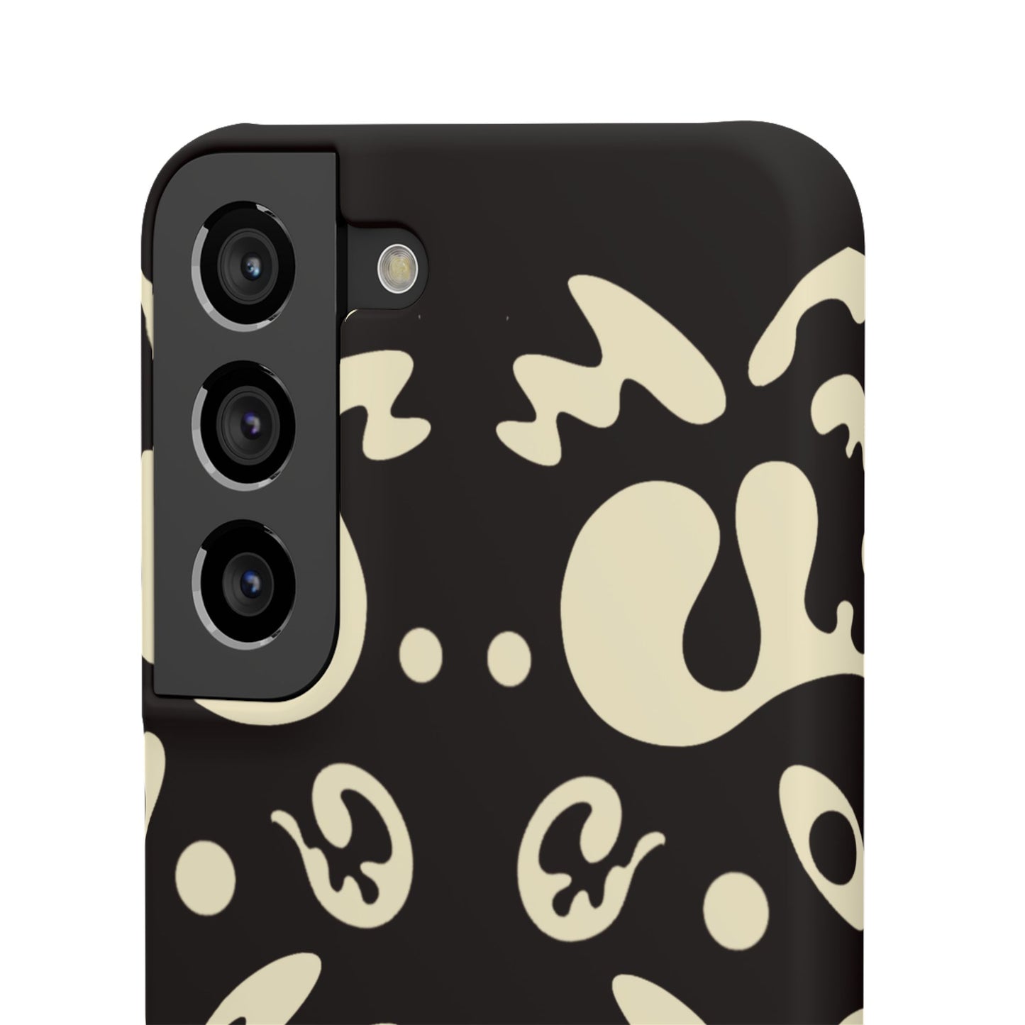 Mirror Work Snap Case - Smoke Signal Black