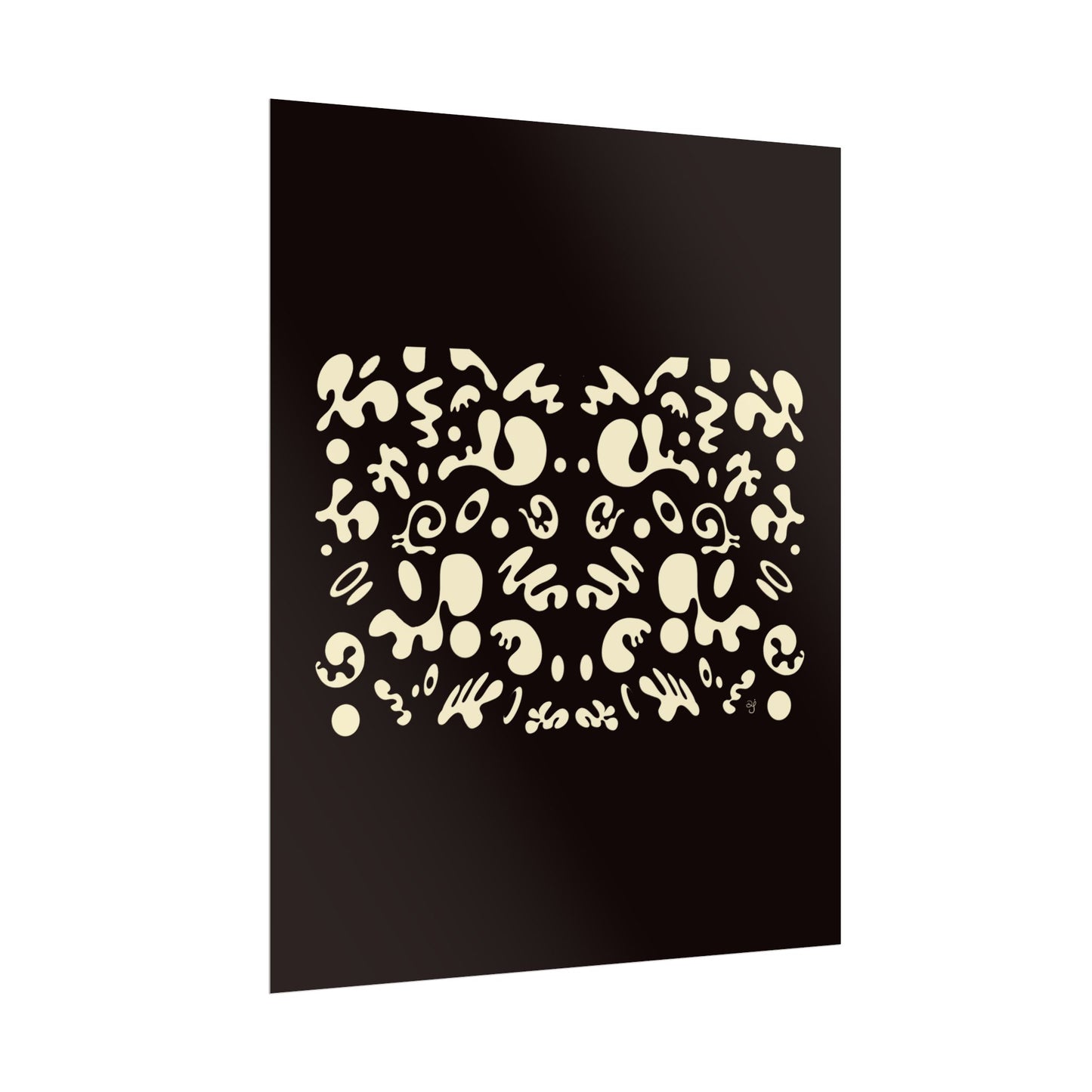 Mirror Work Rolled Poster (Portrait) - Smoke Signal