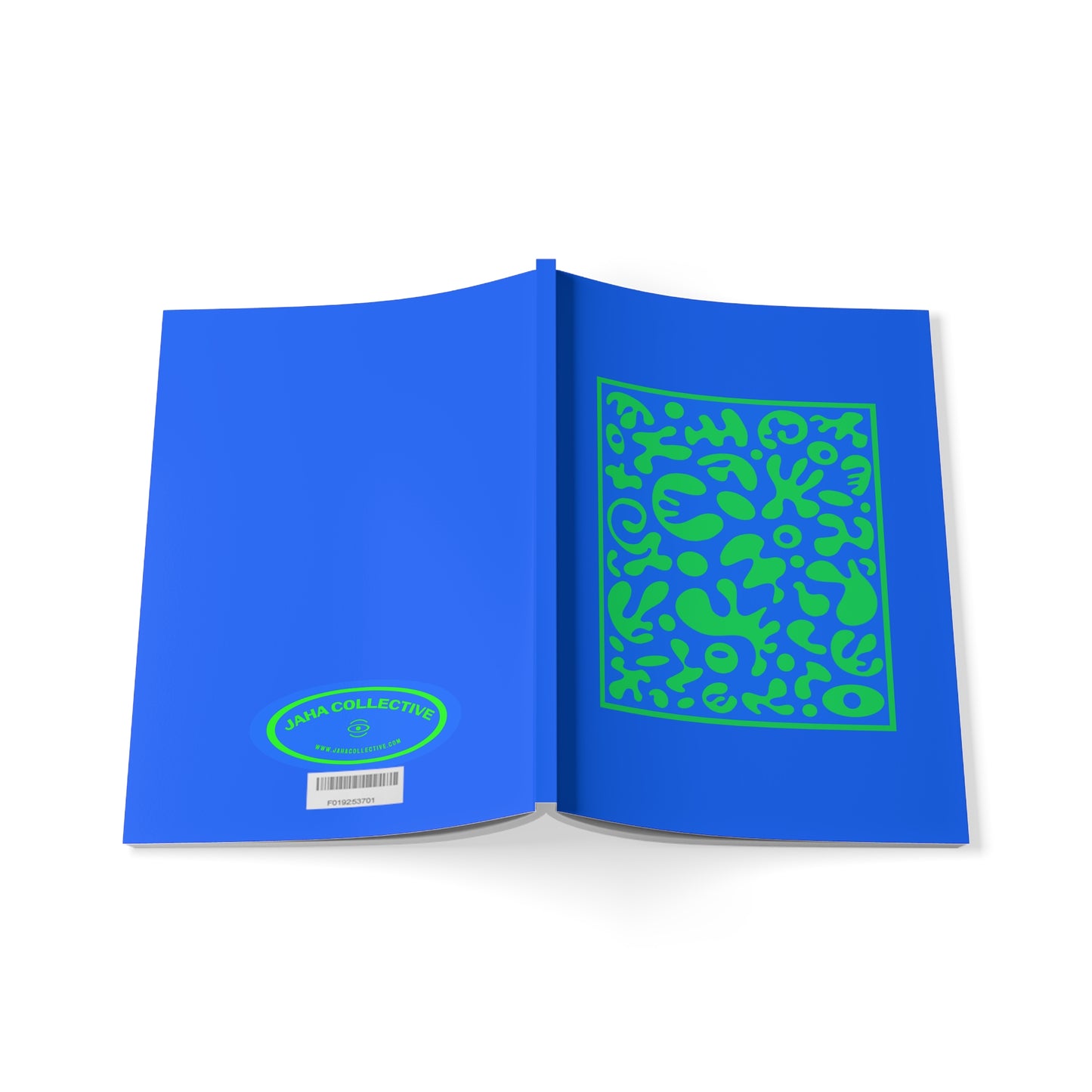 Deep Dream Softcover A5 Notebook - Tide Pool Blue