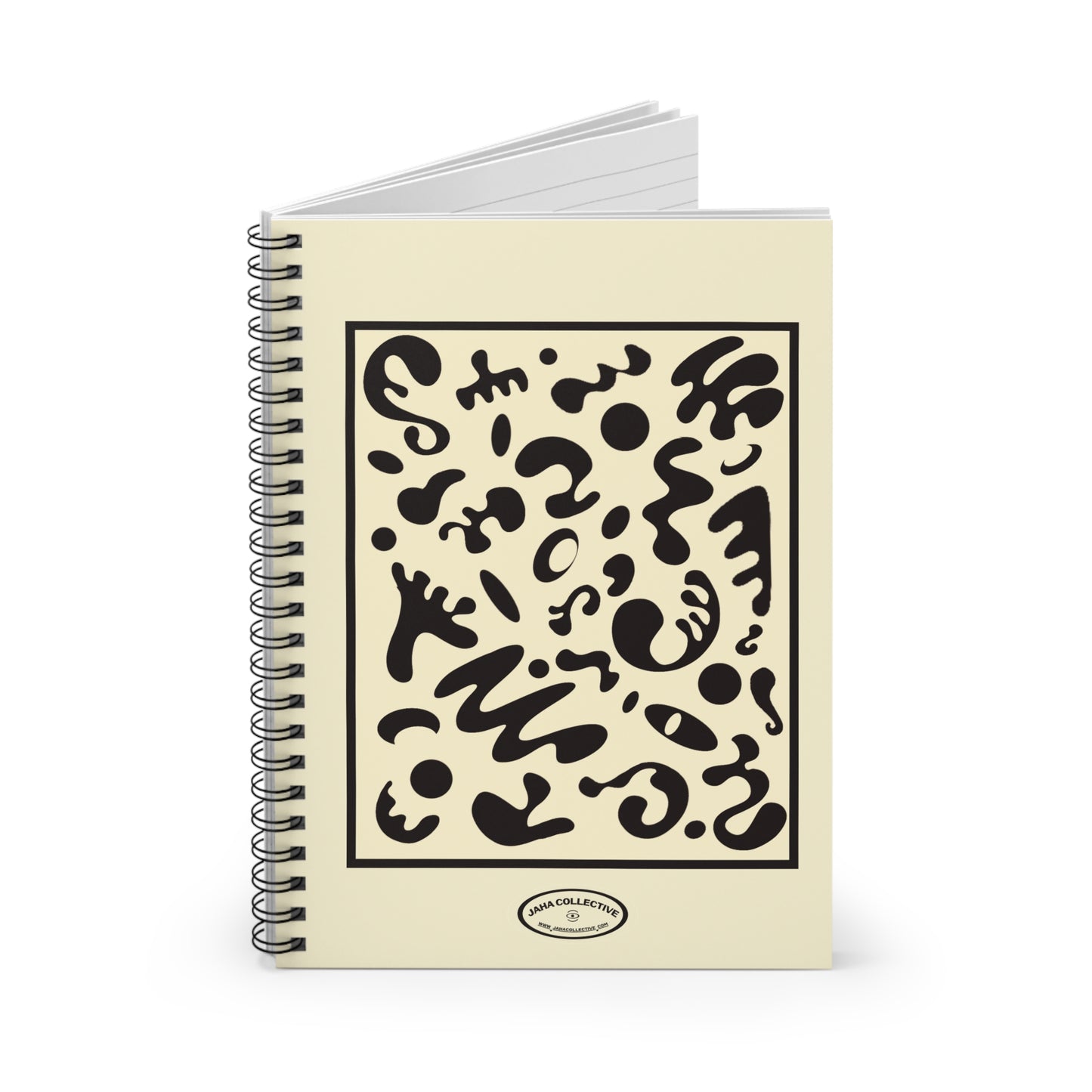Deep Dream Spiral Notebook (Ruled Line) - Blank Page