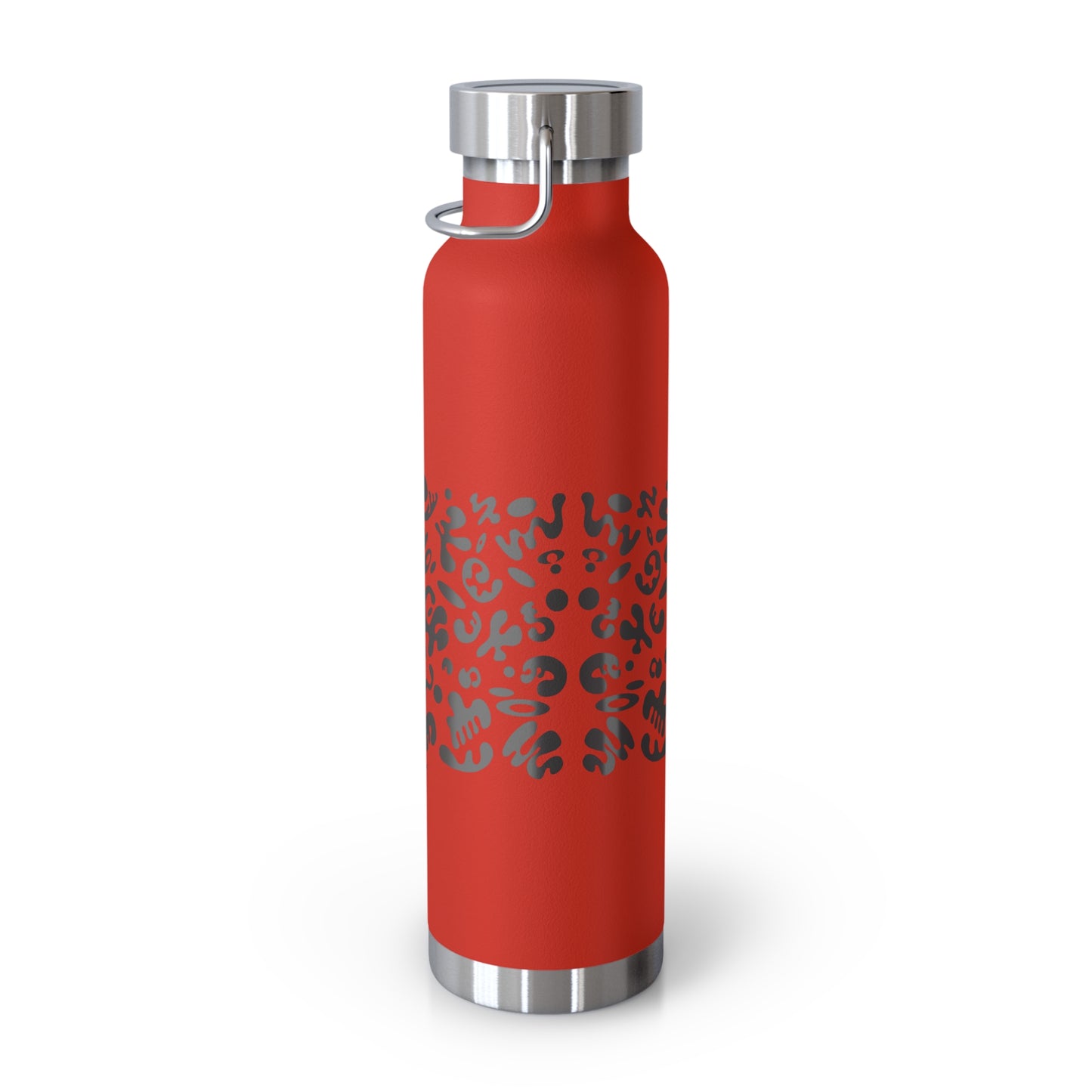 Mirror Work Copper Vacuum Insulated Water Bottle (22oz) - Smoke Signal Black