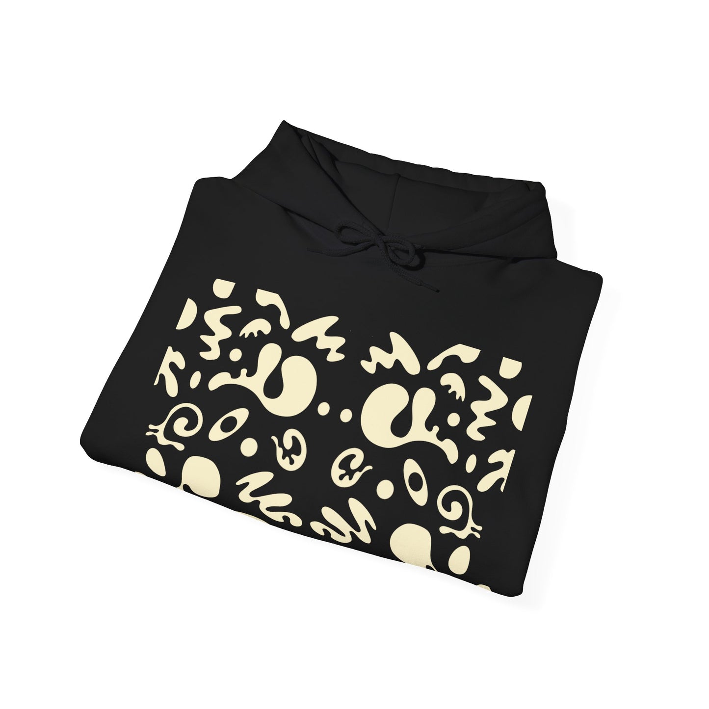 Mirror Work Unisex Heavy Blend™ Hooded Sweatshirt - Blank Page White Print