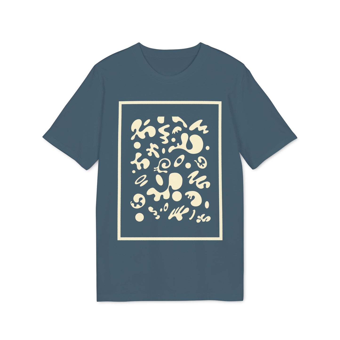 Deep Dream Unisex T-shirt - Blank Page White