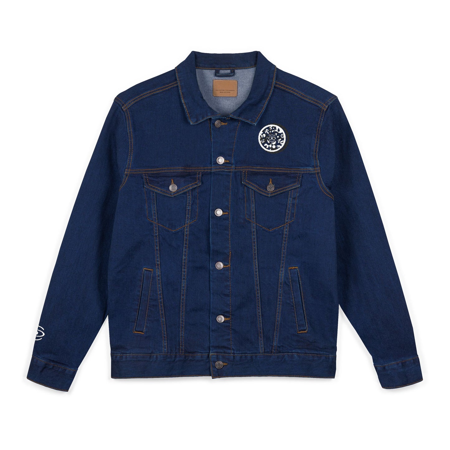 Adorn'd Embroidered Unisex Denim Jacket