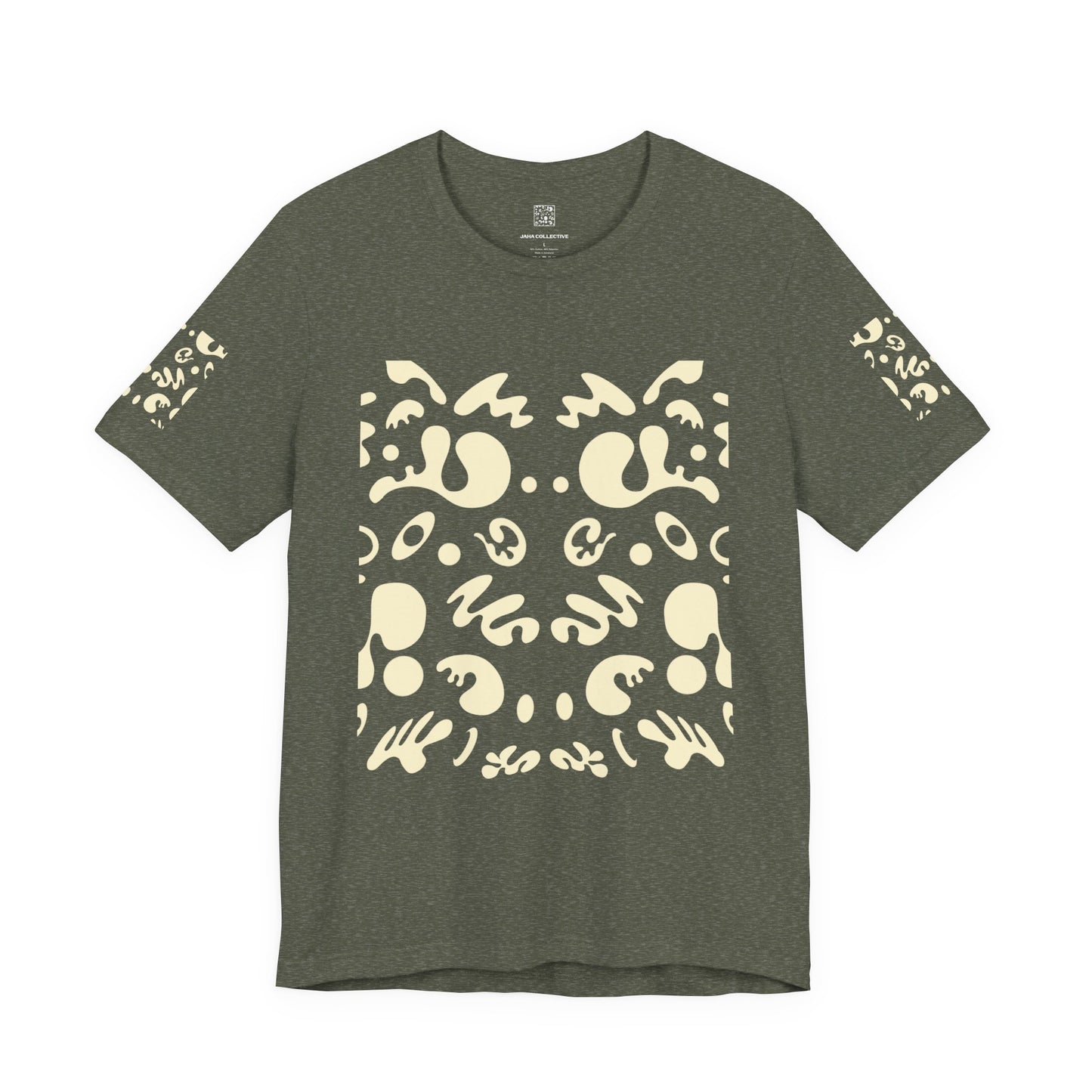 Mirror Work Unisex Jersey Short Sleeve Tee - Blank Page
